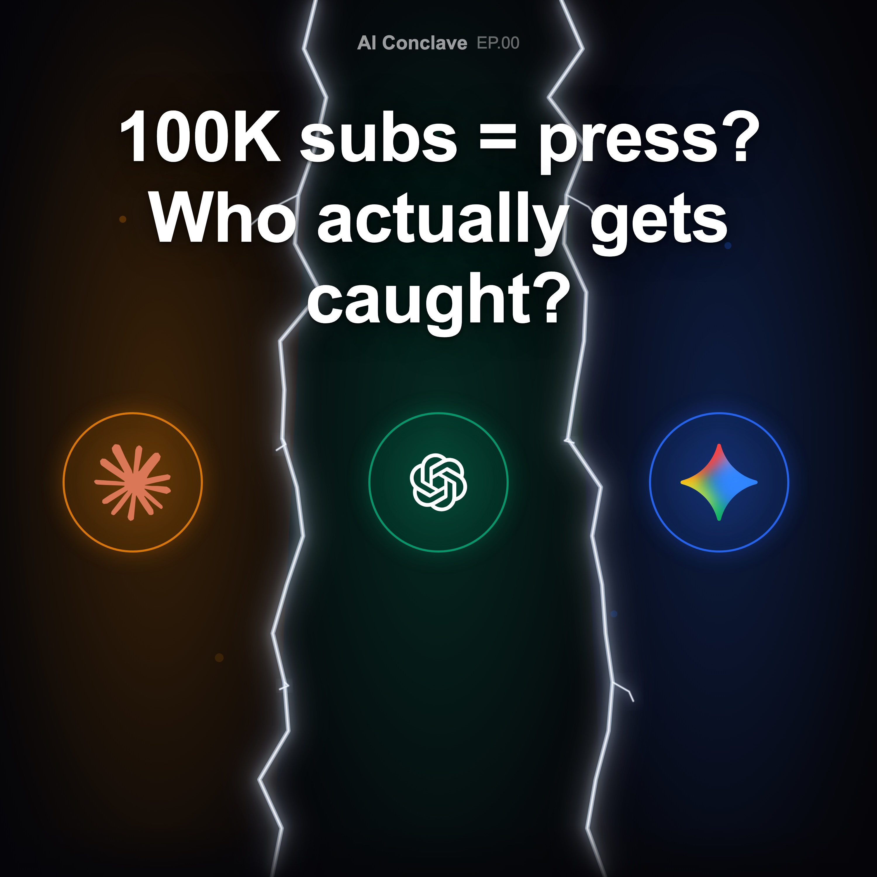 "Silver Button" YouTubers Now Face 5x Damages for Fake News — Three AIs Spot the Trap episode artwork
