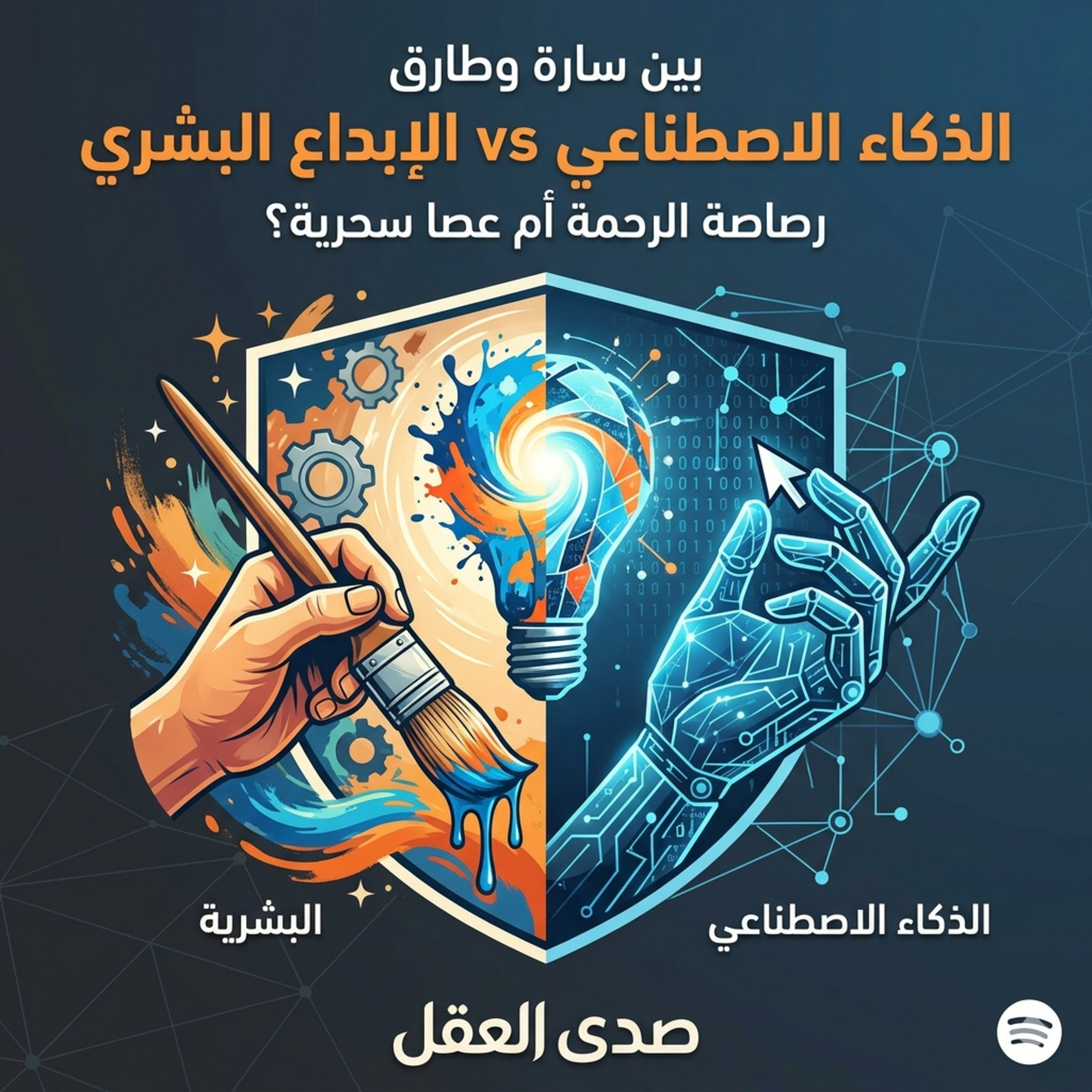 الذكاء الاصطناعي: رصاصة الرحمة على الإبداع أم عصا سحرية للفنانين؟ episode artwork