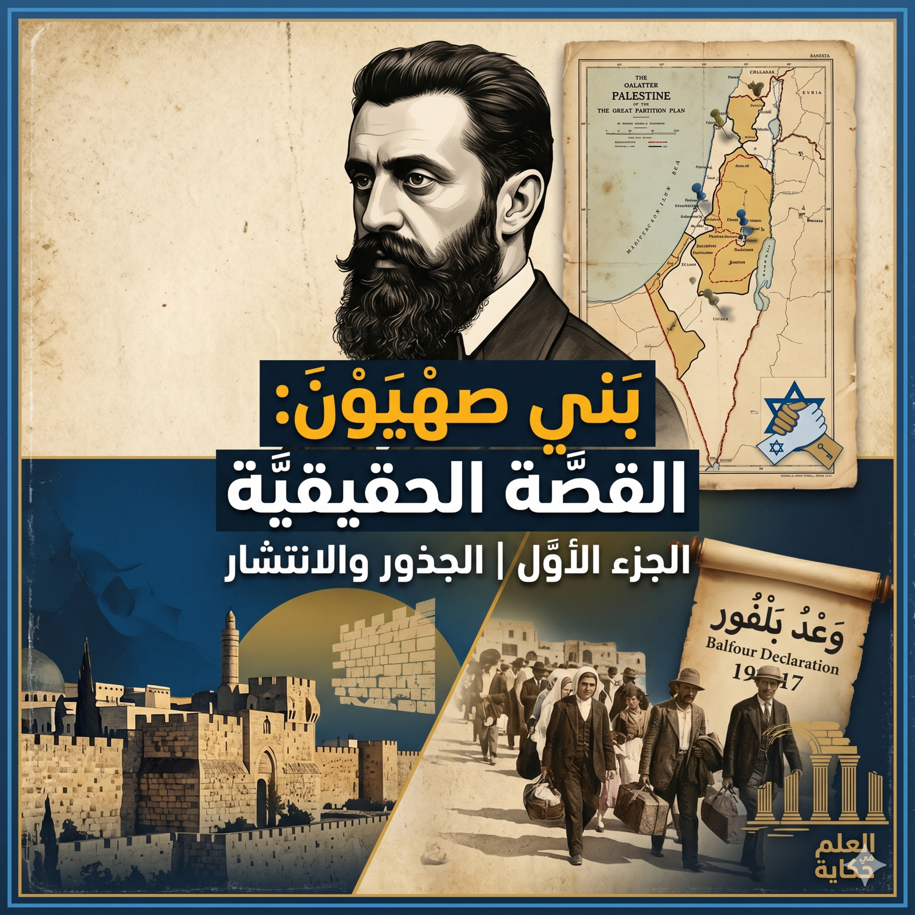 كيف بدأت قصة بني صهيون؟ (الجزء الاول) episode artwork