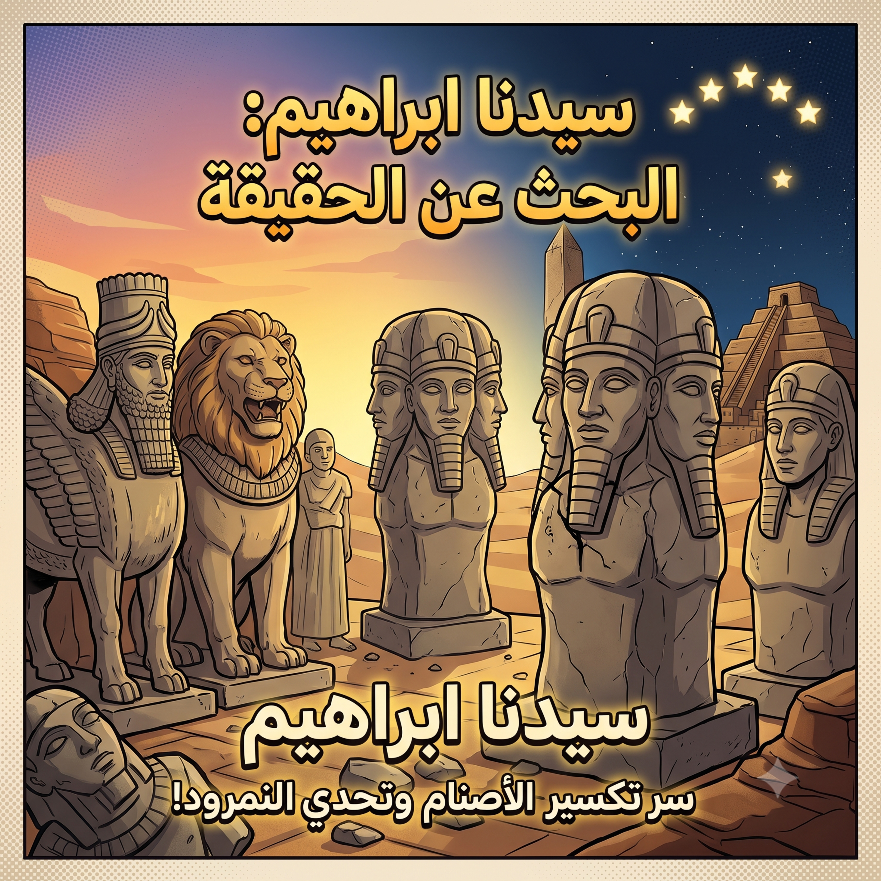 رِحْلَةُ أَبِي الْأَنْبِيَاءِ: الثَّوْرَةُ الْفِكْرِيَّةُ وَمَلْحَمَةُ الْيَقِينِ عَبْرَ الْعُصُورِ