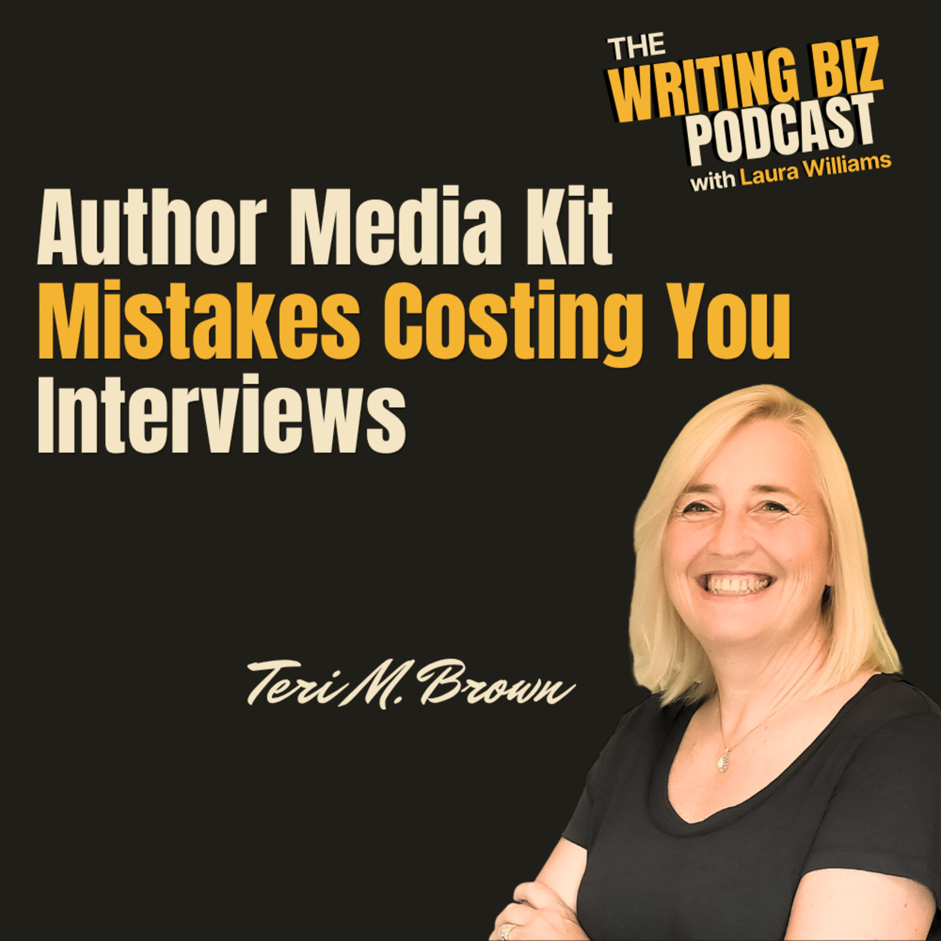 Author Media Kit Mistakes Costing You Interviews episode artwork