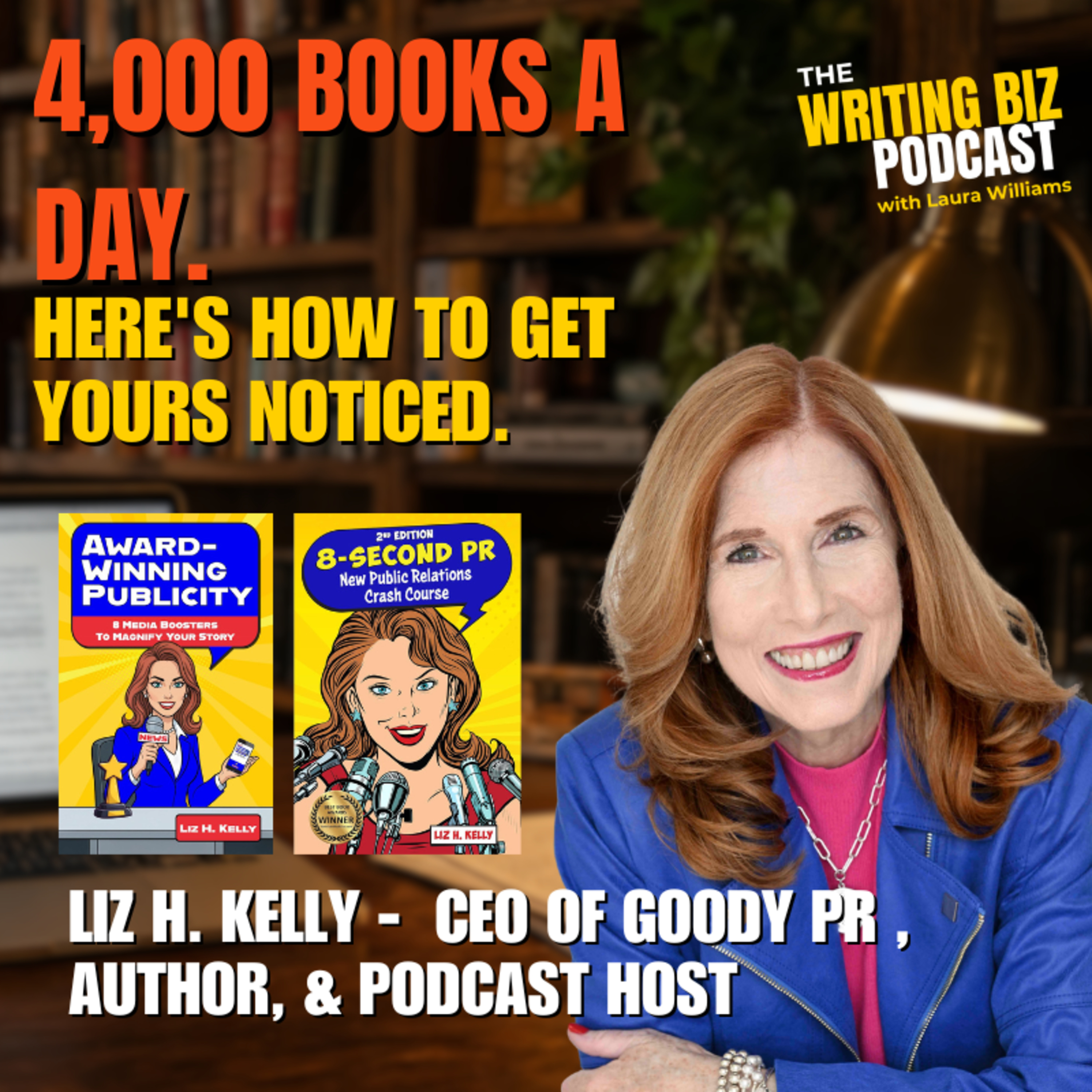4,000 Books a Day. Here's How to Get Yours Noticed. episode artwork