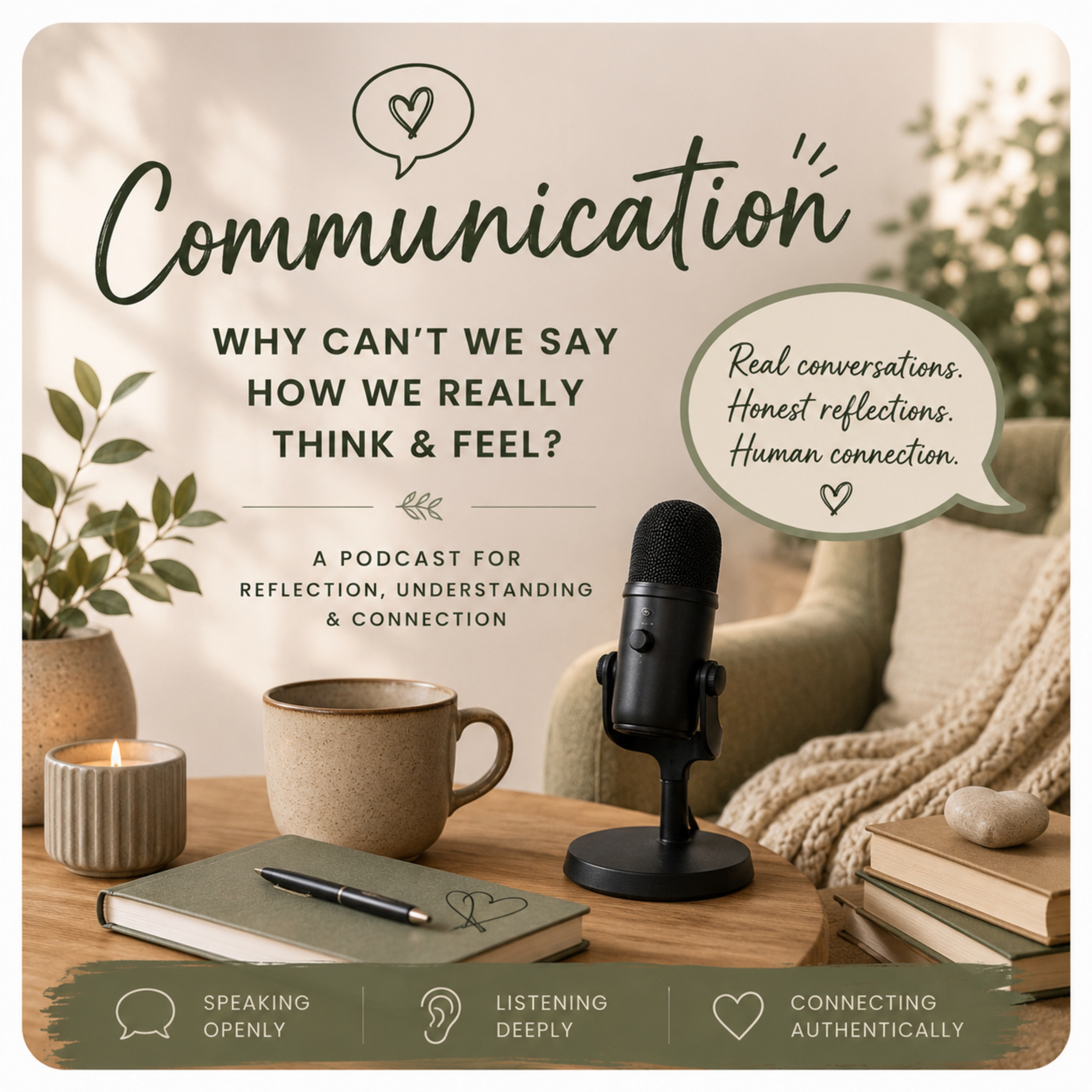 Communication - why can’t we say how we really think and feel? episode artwork