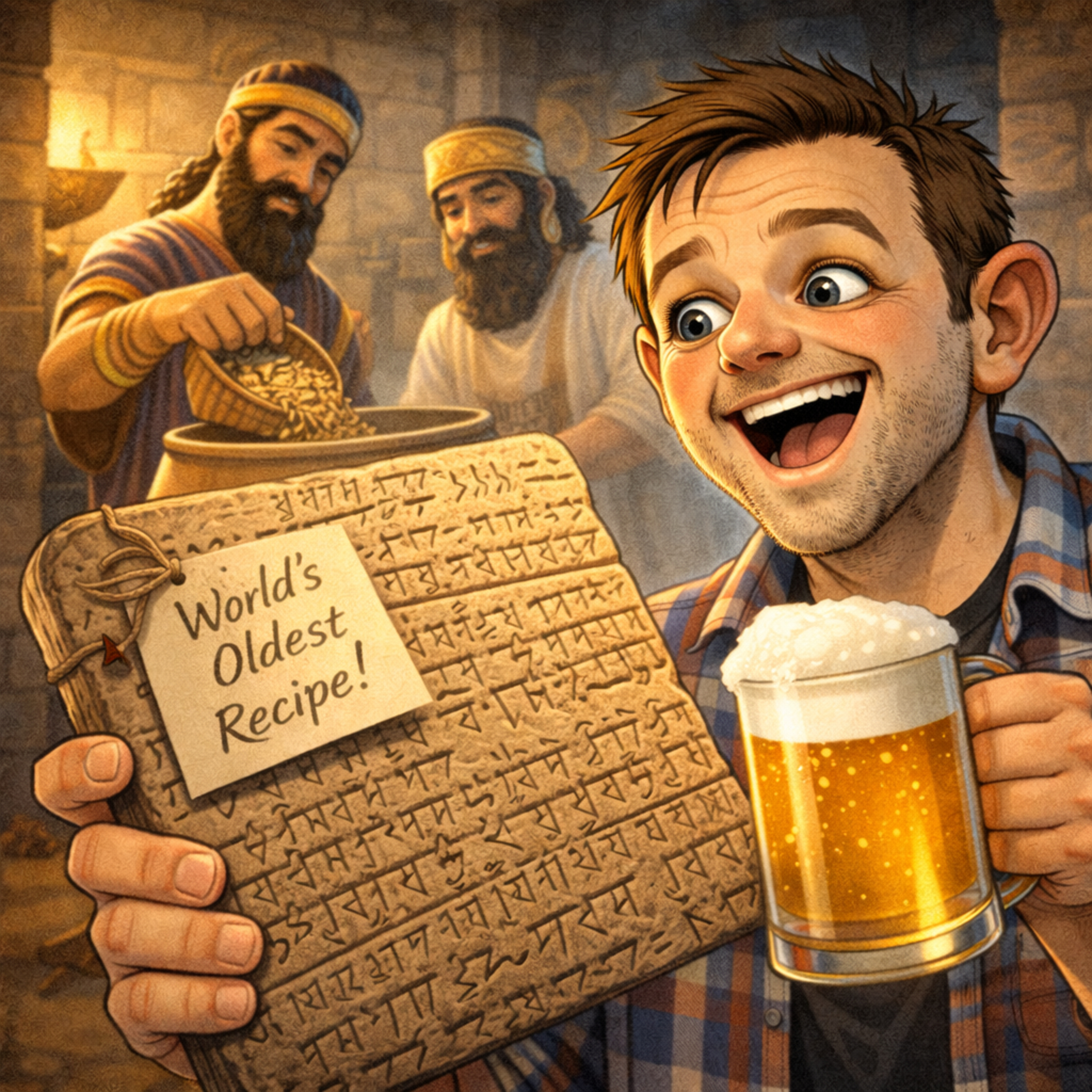 Fact#13 Verdens ældste opskrift er på øl  episode artwork
