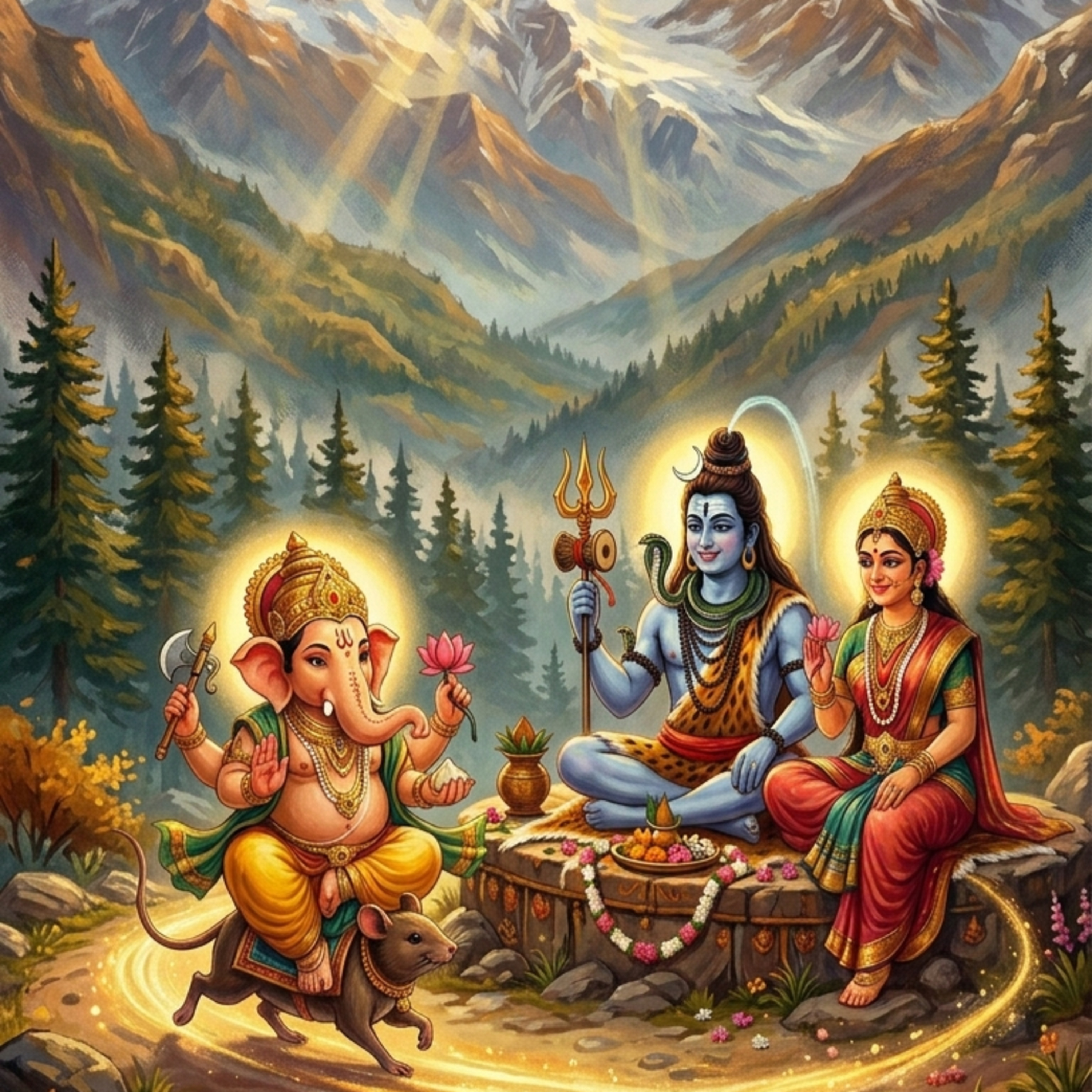02: Why Ganesha Won the Race - A Hindu mythology story about what truly matters. episode artwork