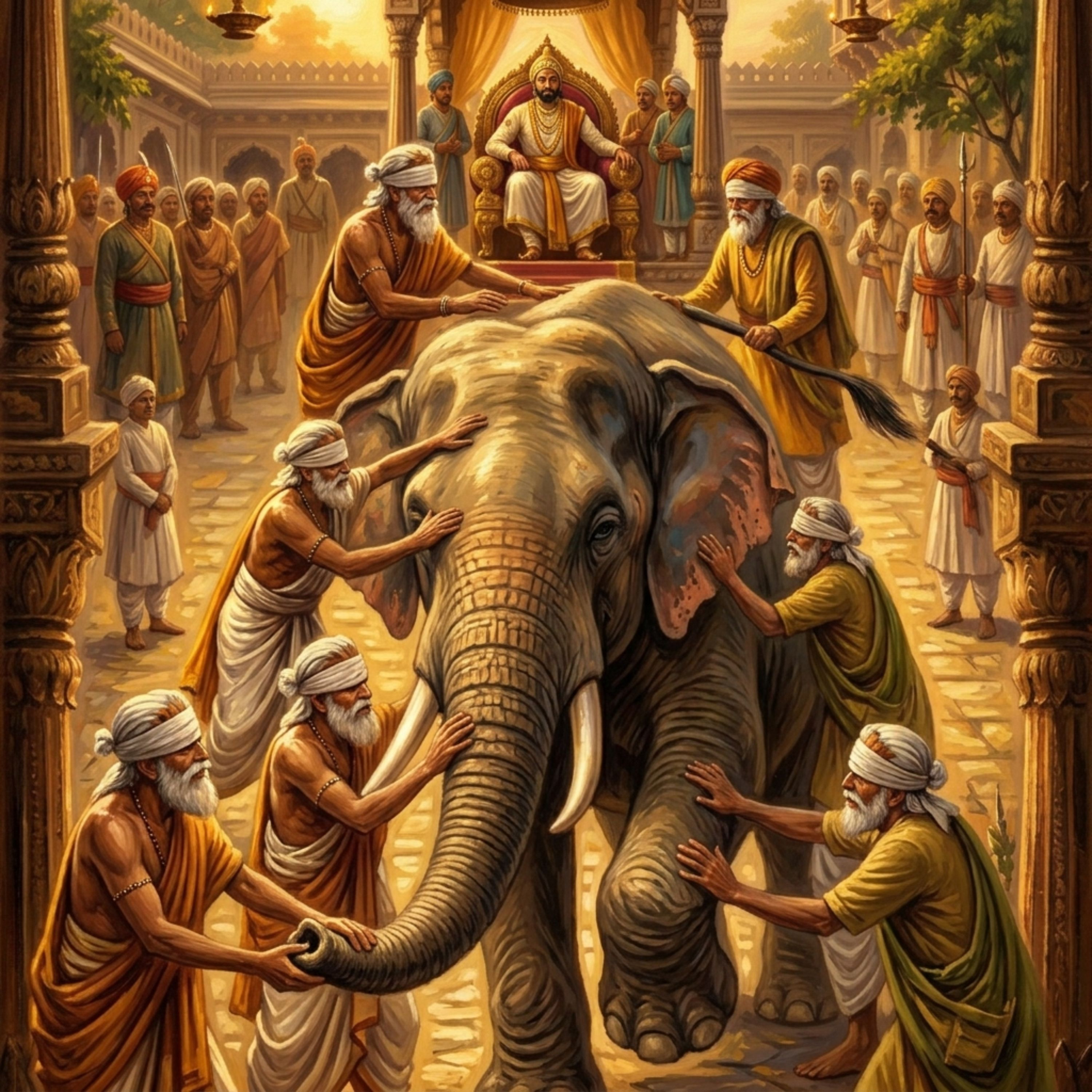 04: The Blind Men and the Elephant - An ancient wisdom story about humility and the limits of certainty.  episode artwork