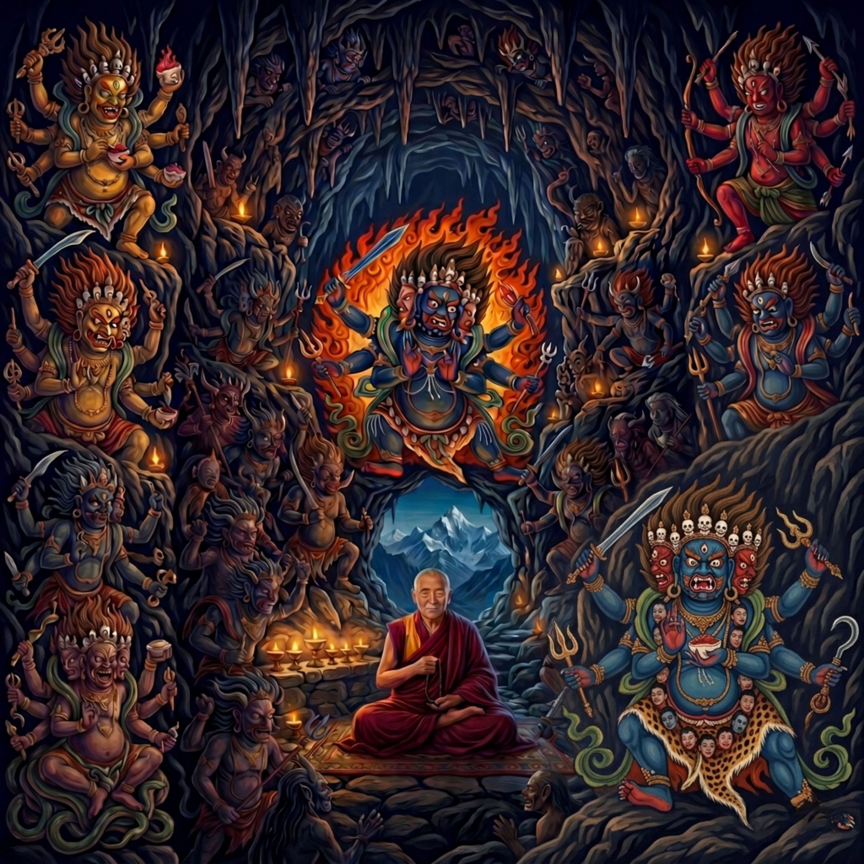 07: Milarepa and the Demons - A Tibetan Story About Welcoming What Frightens You episode artwork