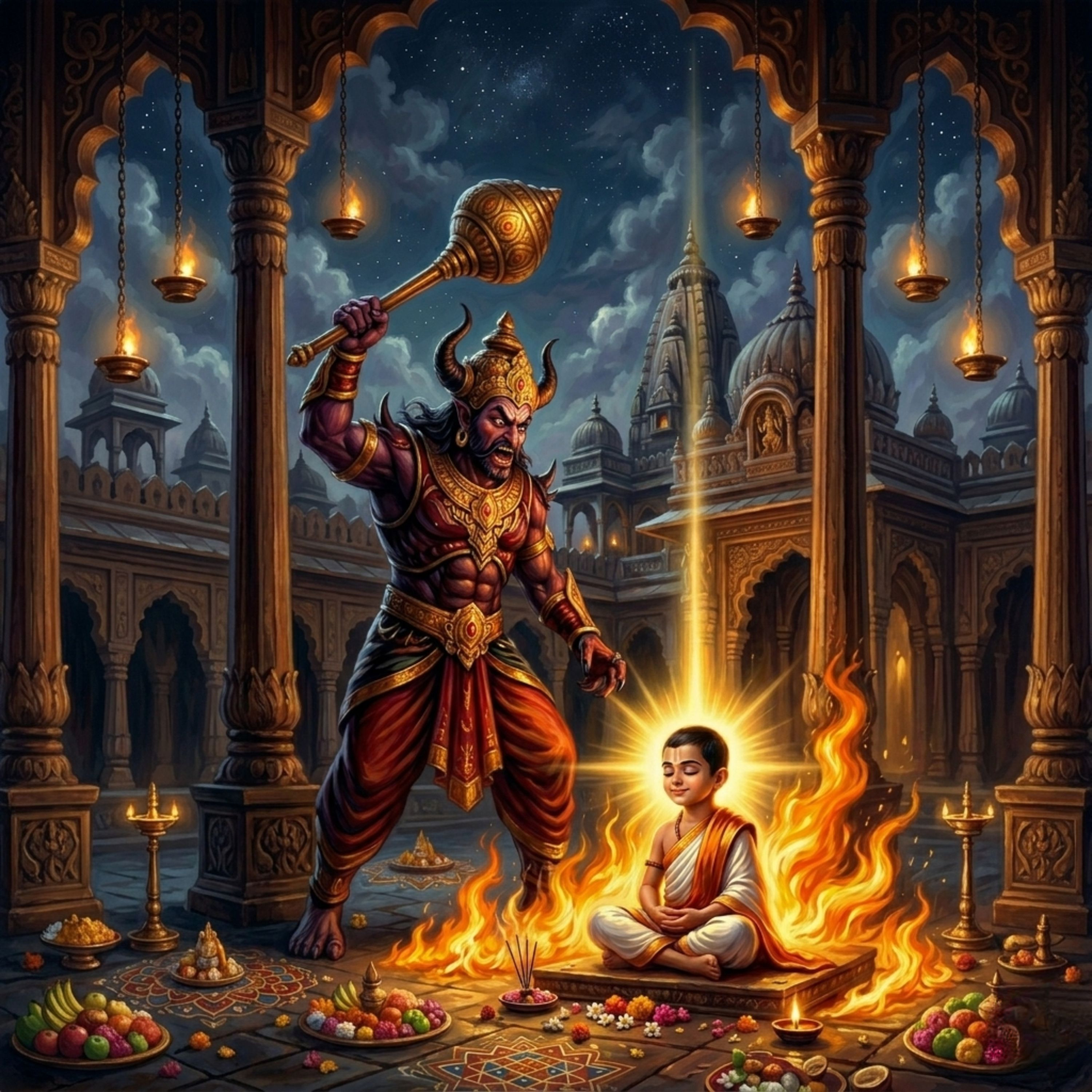 12: Prahlada's Faith - A story from the Shrimad Bhagavatam about a love nothing could destroy. episode artwork