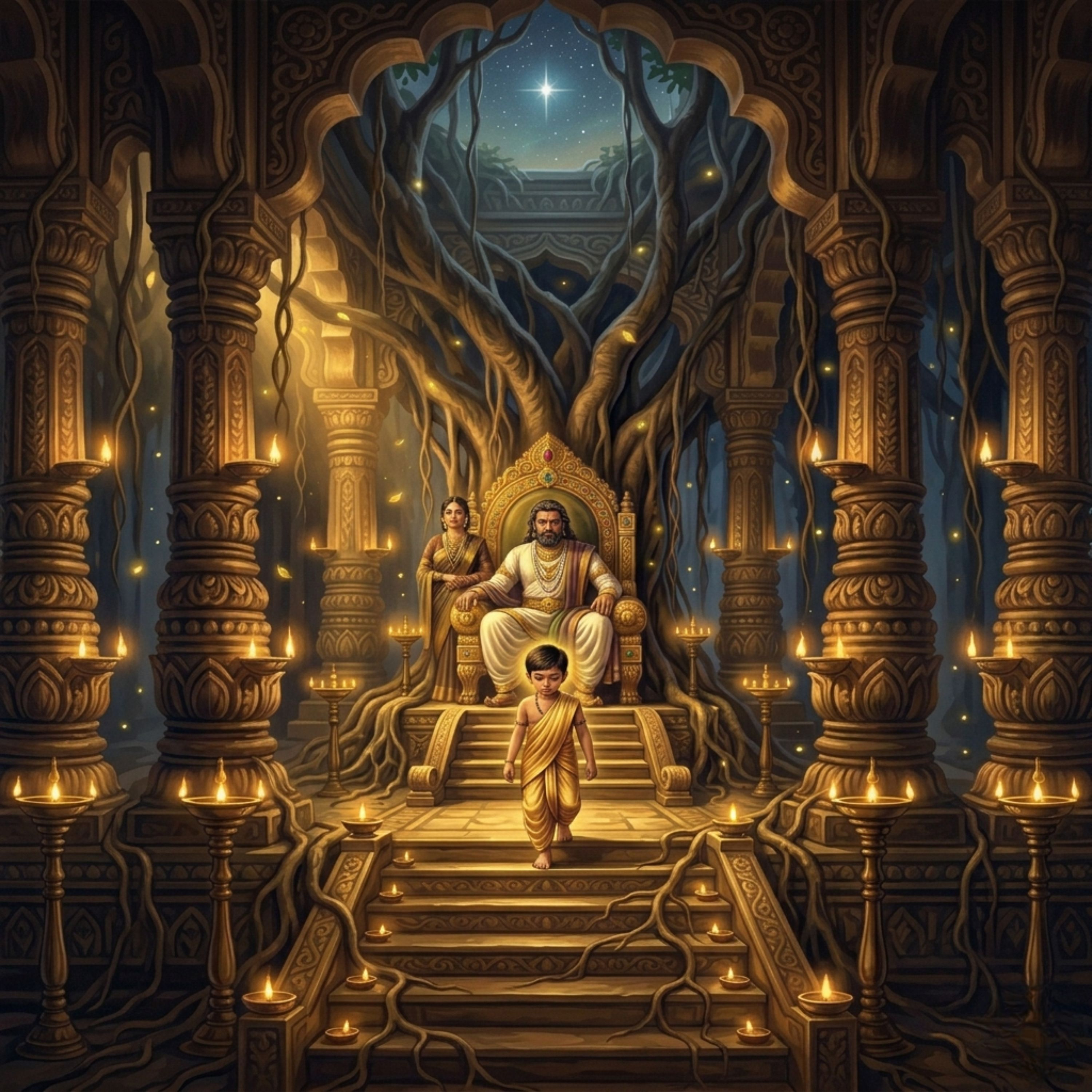 16: Dhruva and the North Star - A story from the Shrimad Bhagavatam about a child who refused to stop. episode artwork