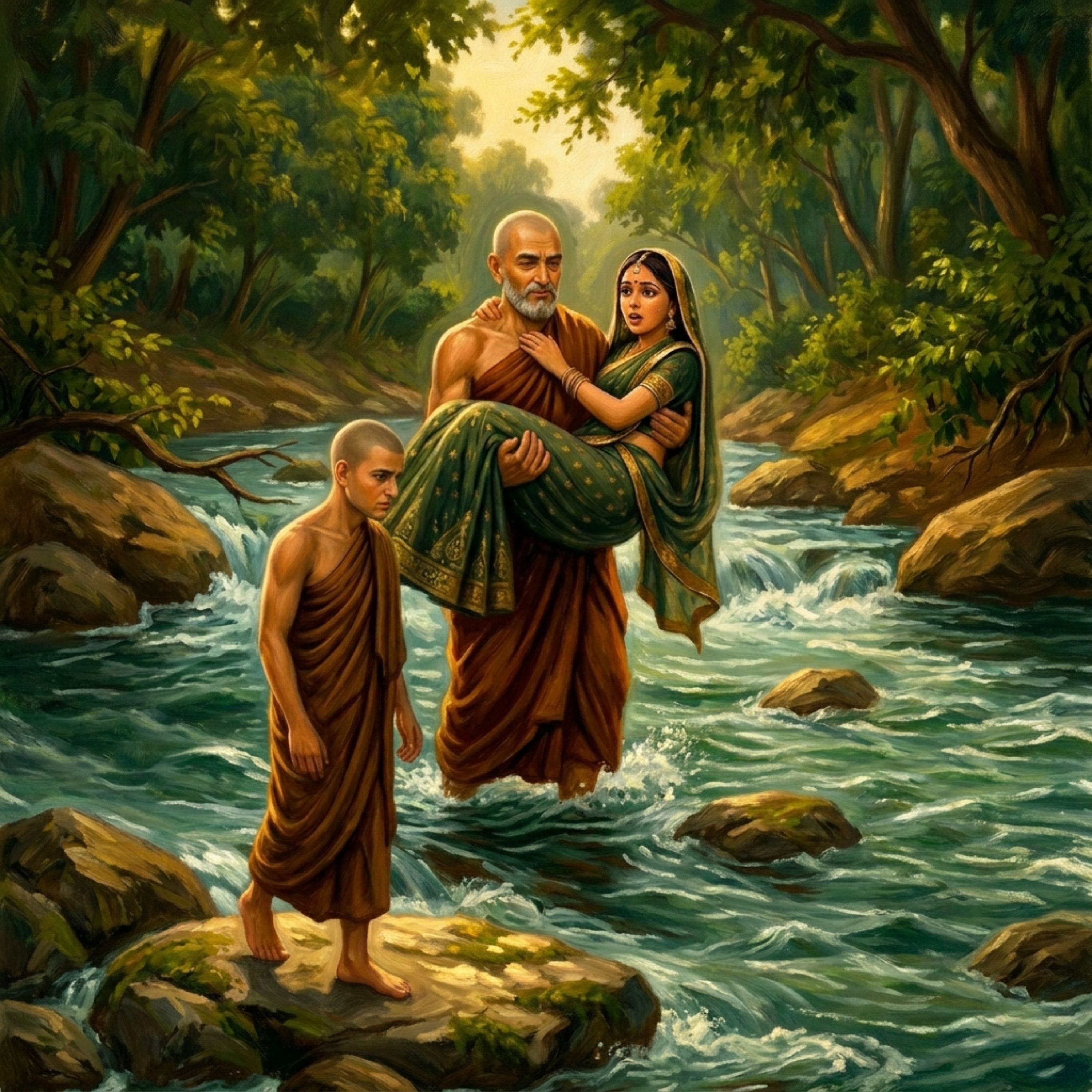 Two Monks and a Woman - A Zen Story About What You Are Still Carrying episode artwork