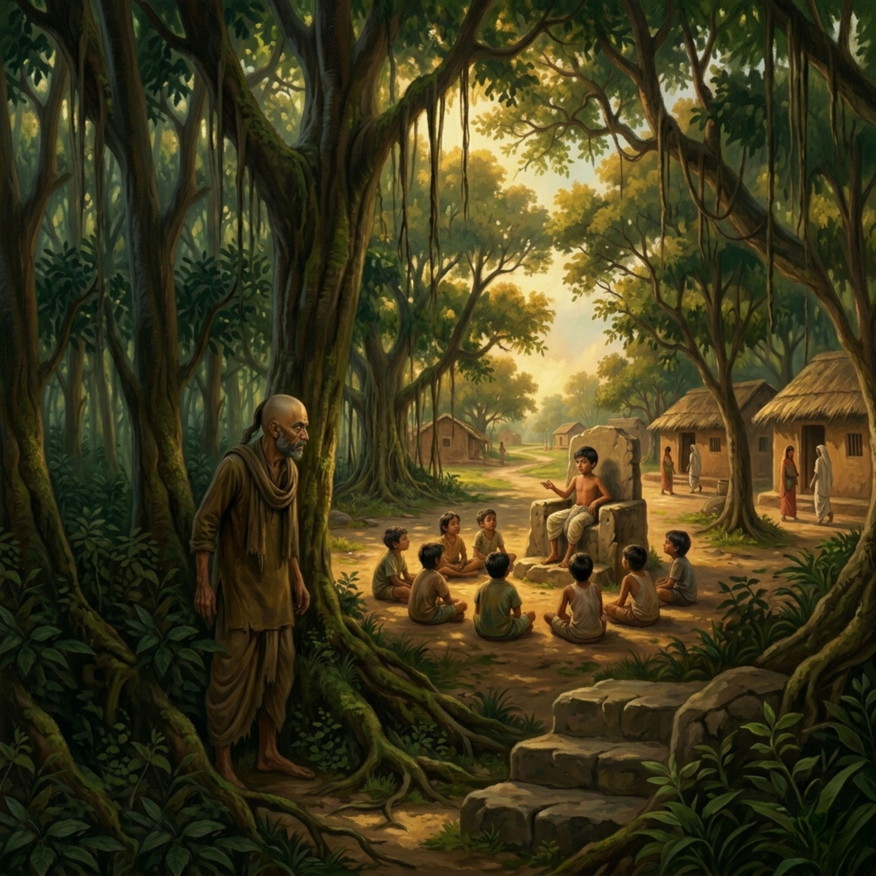 He Sat Upon a Stone as if it Were a Golden Throne - The Story of Chanakya and Chandragupta episode artwork