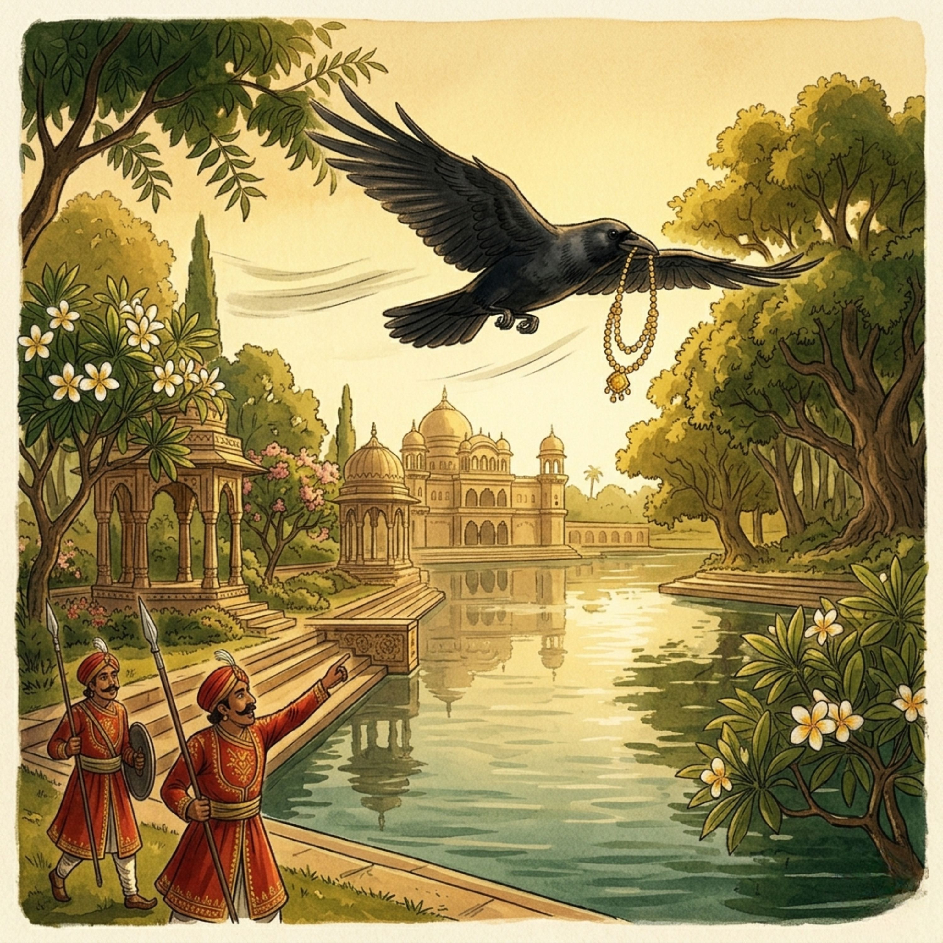 The Crow and the Snake - A Panchatantra Story About the Problem You Can't Solve Alone episode artwork