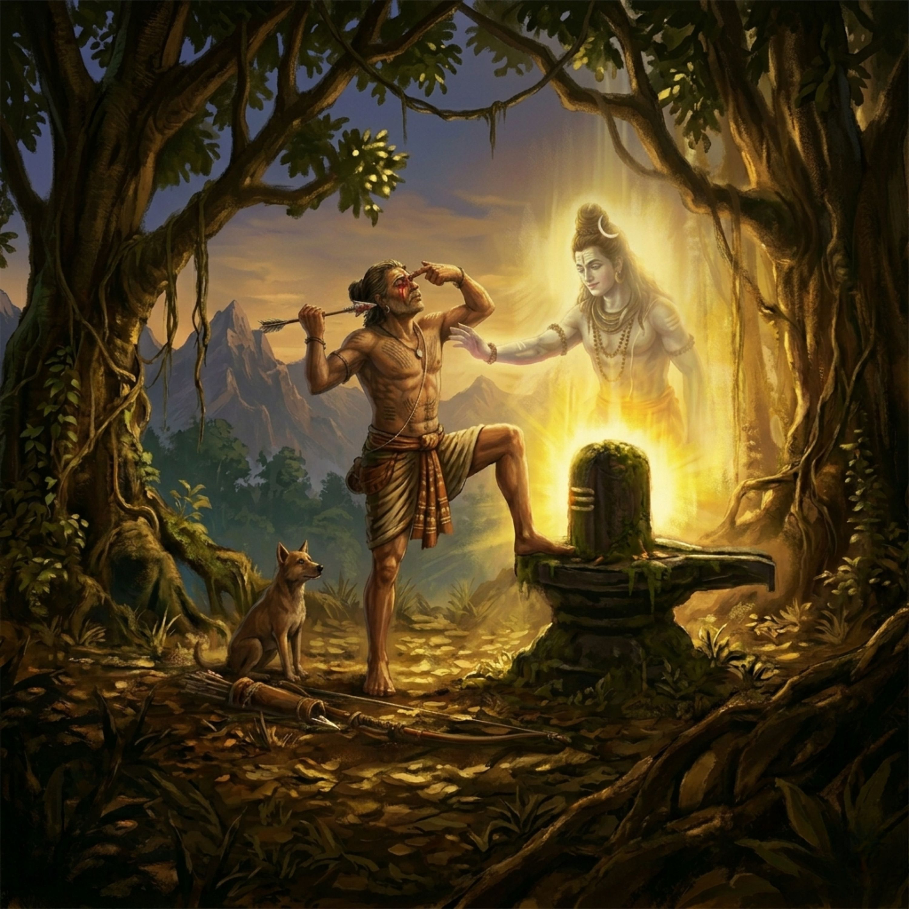 Kannappa - The Hunter Who Gave His Eyes to Shiva and Was Called the Greatest Devotee episode artwork