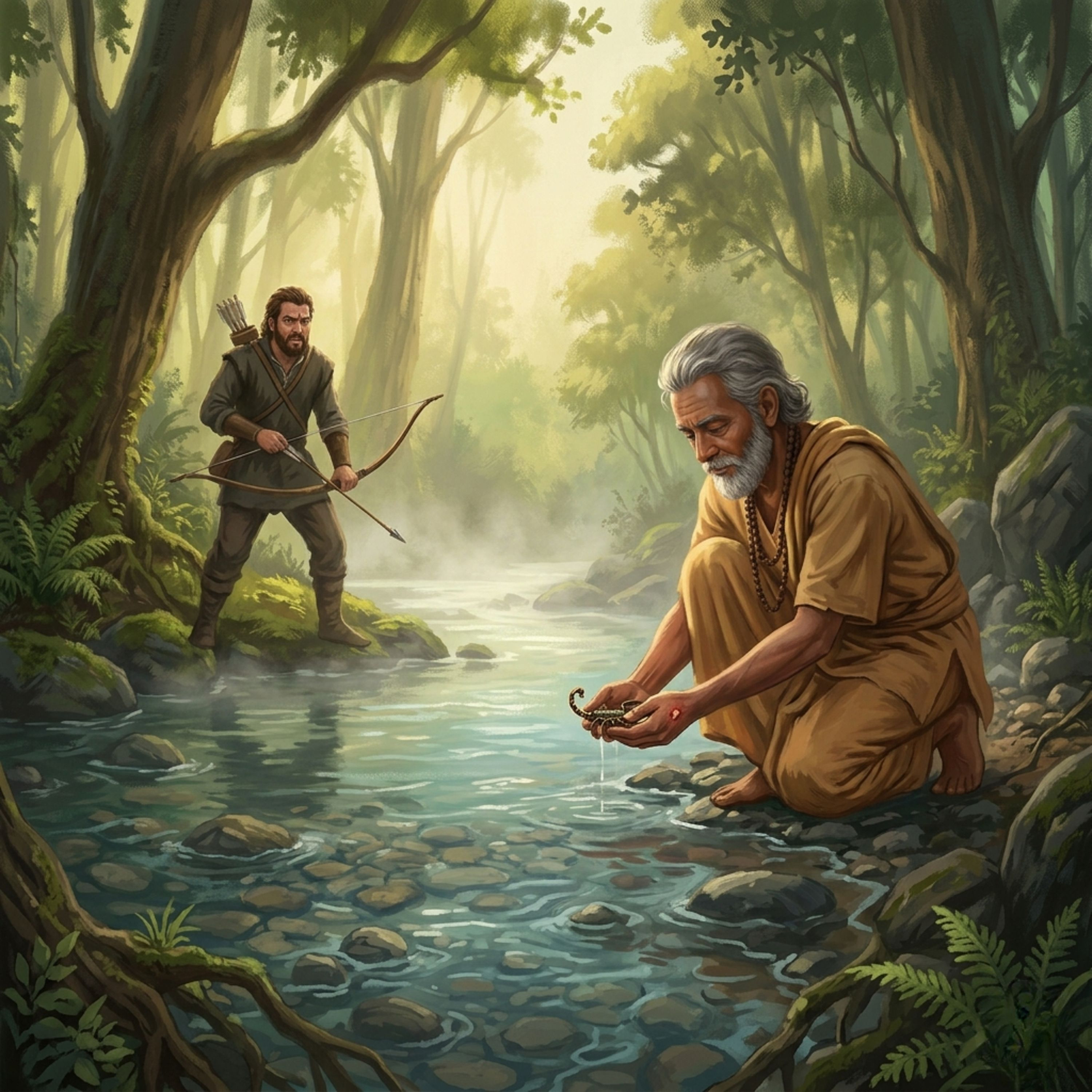 49: The Monk and the Scorpion - A Story About What Happens When You Don't Change Your Nature episode artwork