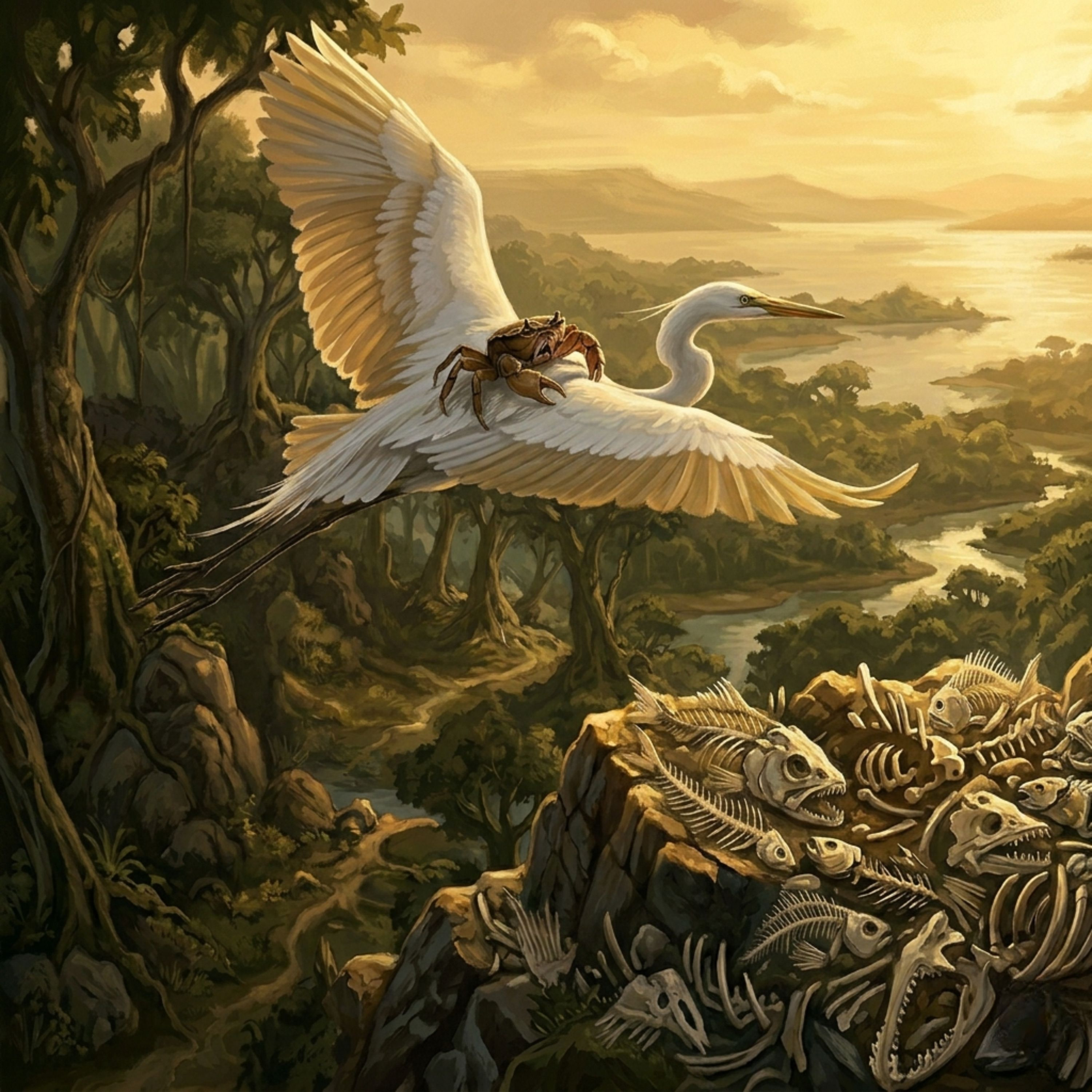 54: The Heron and the Crab - A Panchatantra Story About the Promise That Was Never What It Seemed episode artwork