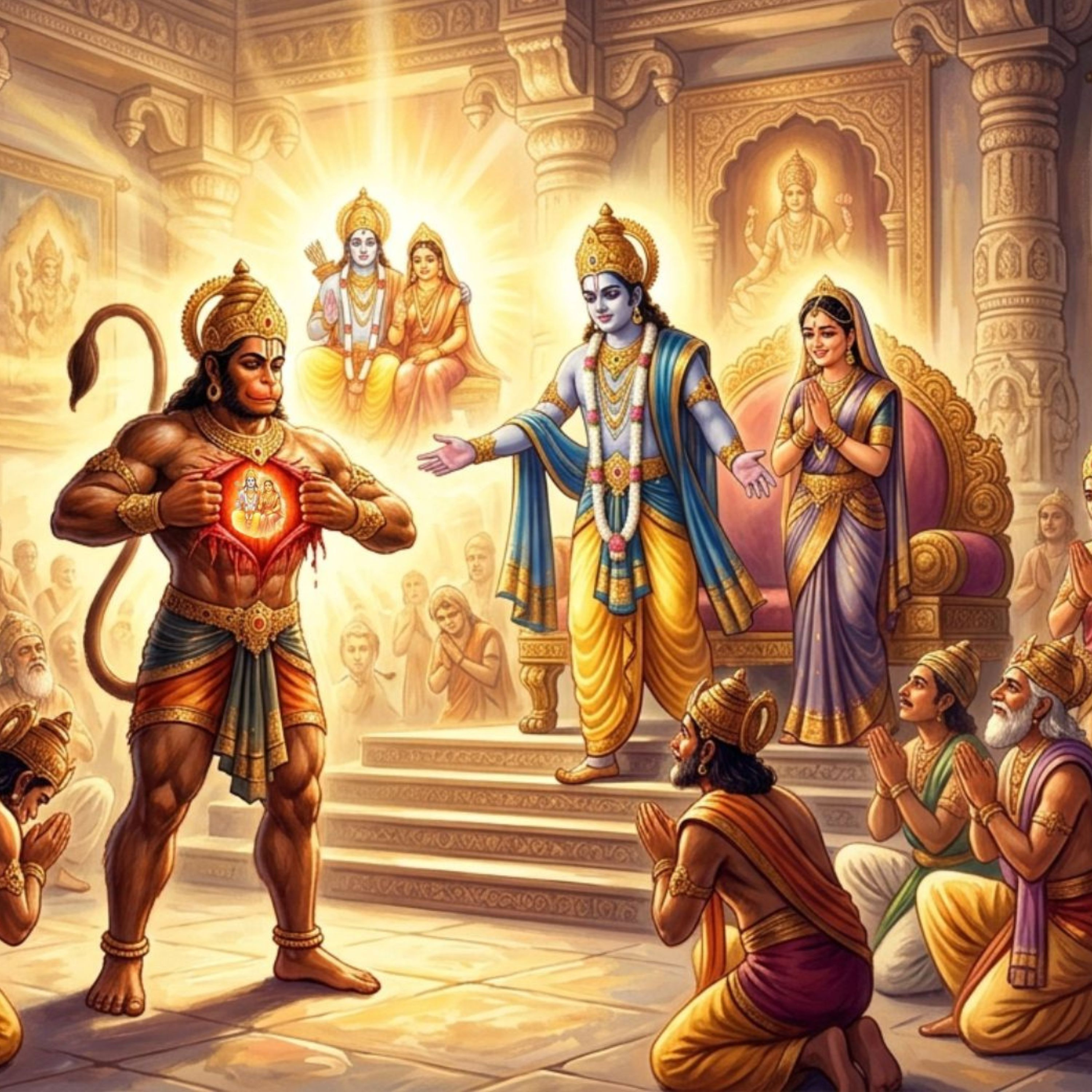 Hanuman and the Pearl Necklace - The Story That Shows What Devotion Actually Looks Like episode artwork