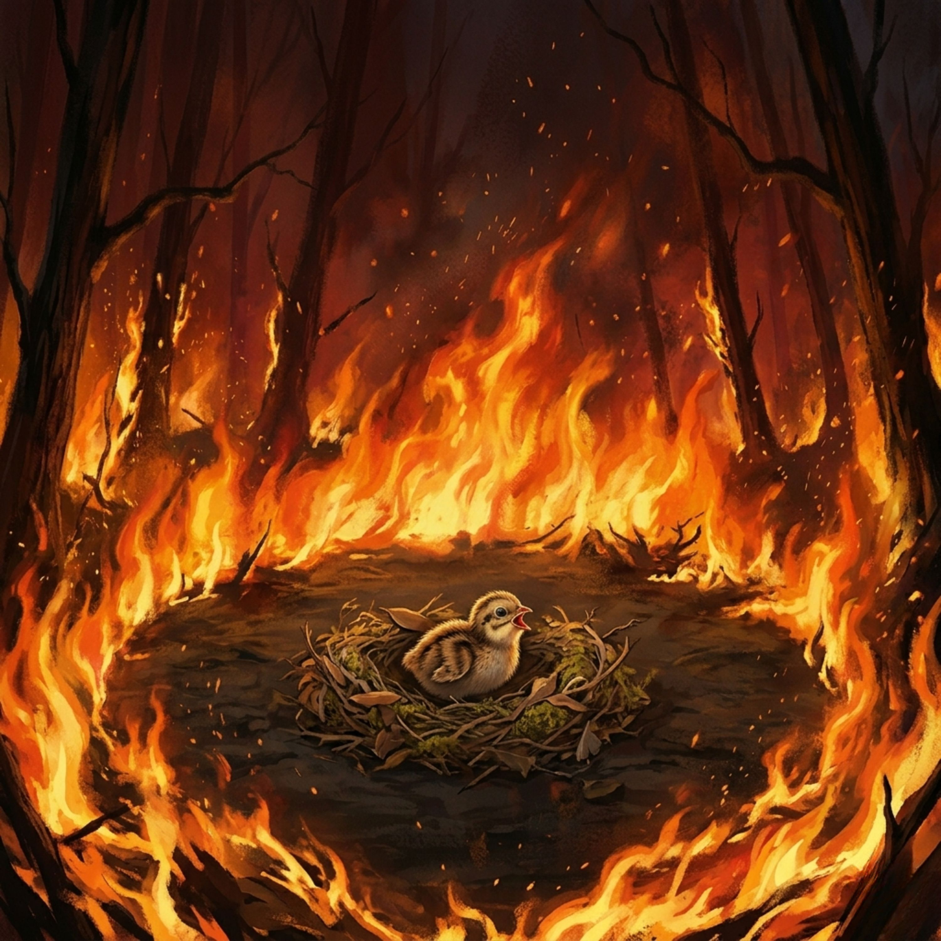 The Baby Quail - A Jataka Story About the One Thing Stronger Than Fire episode artwork