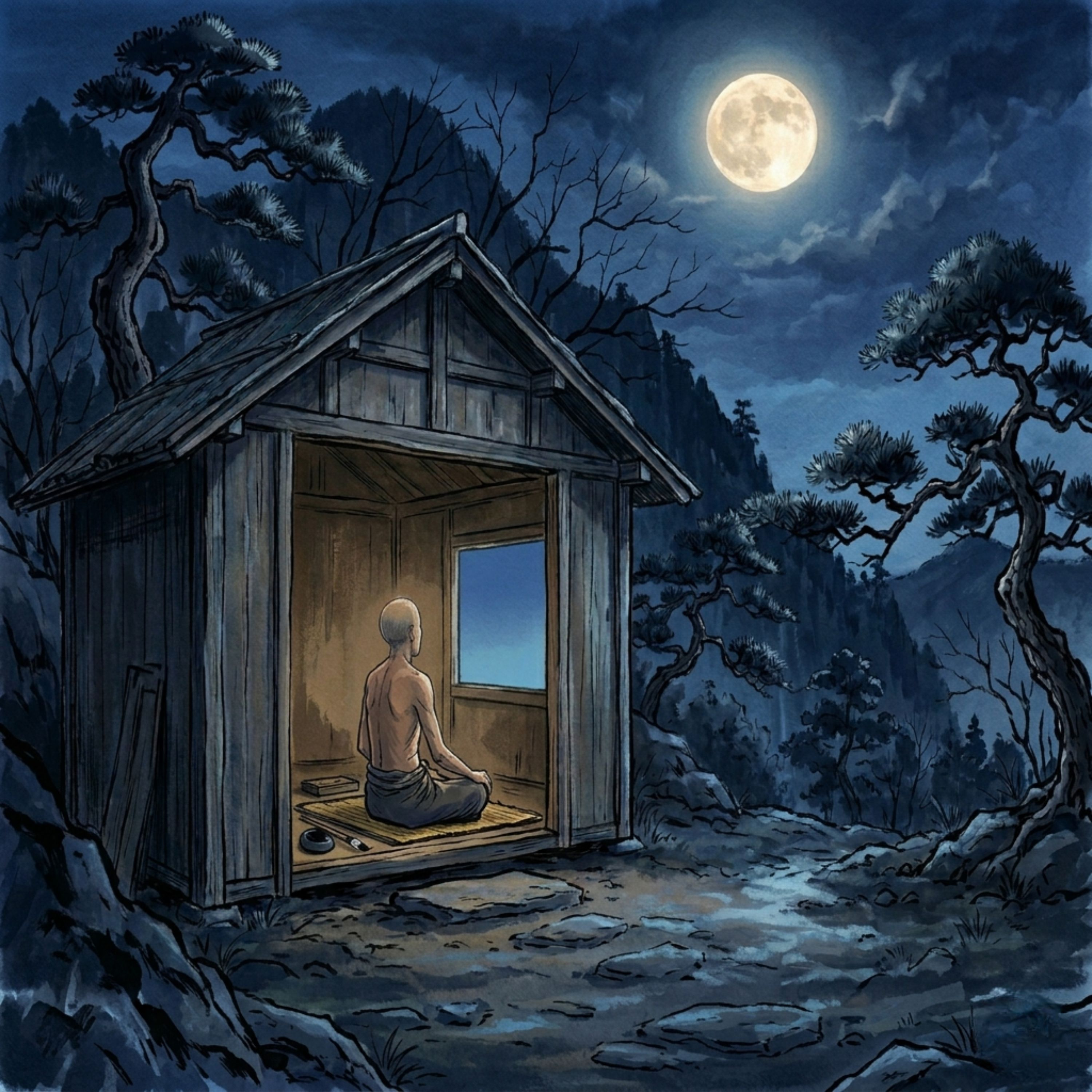 Ryokan and the Thief - The Monk Who Wished He Could Give Away the Moon episode artwork