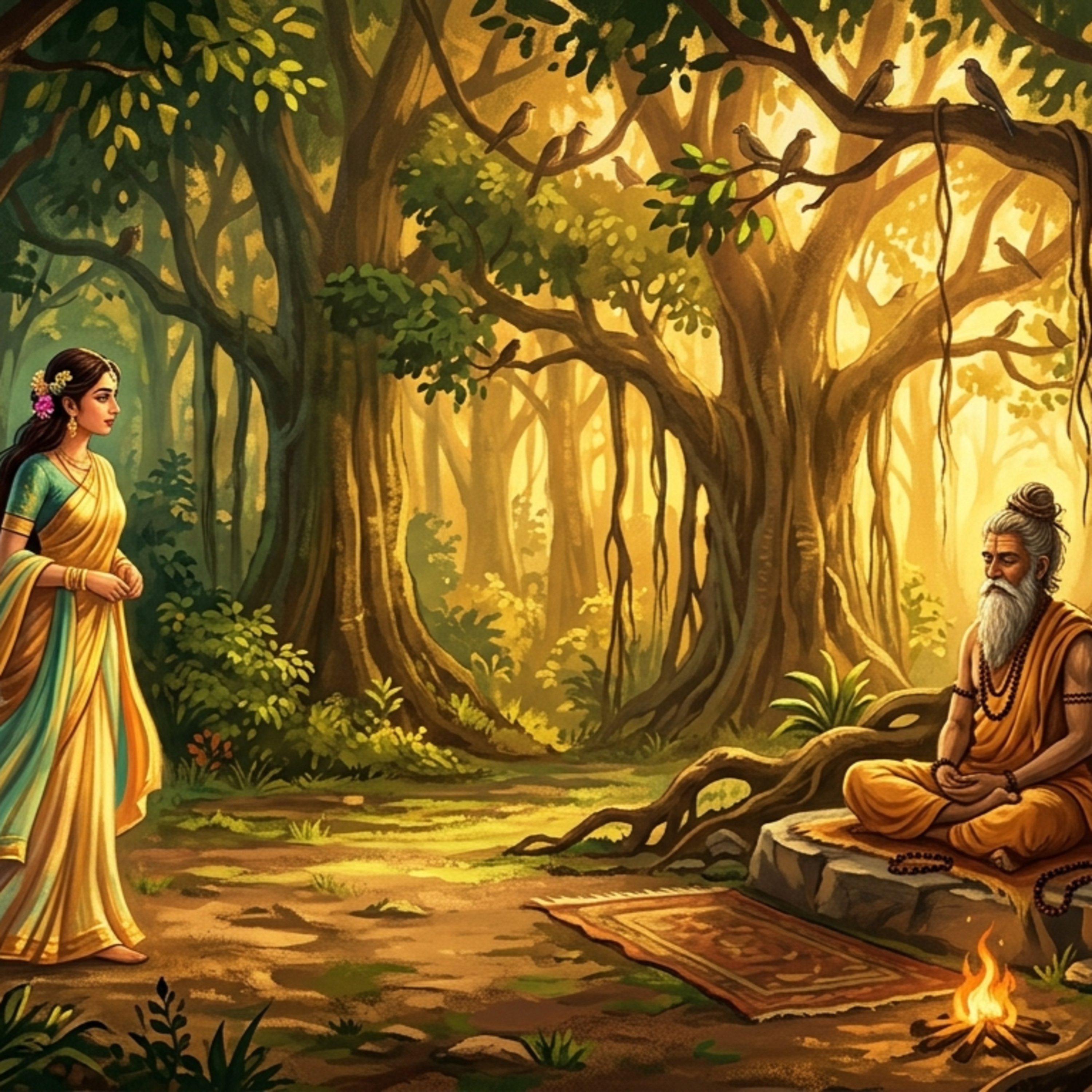 95: Menaka and Vishwamitra episode artwork