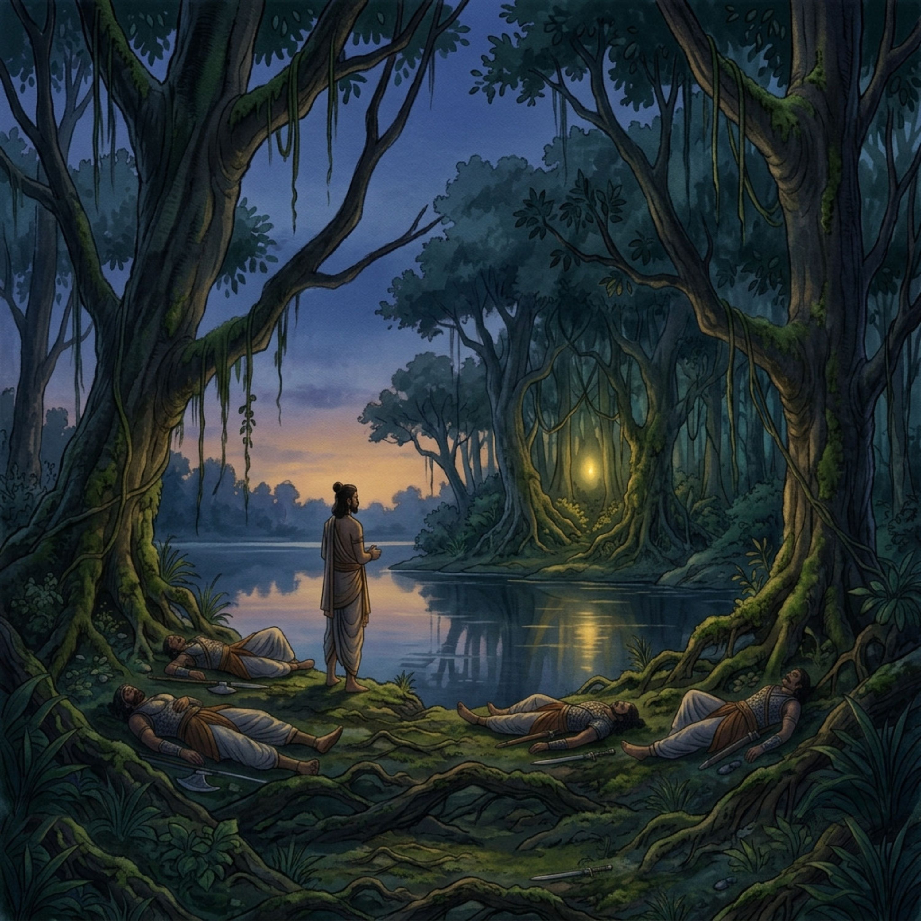 102: Yaksha Prashna - The Mahabharata's Deadliest Riddle Test episode artwork