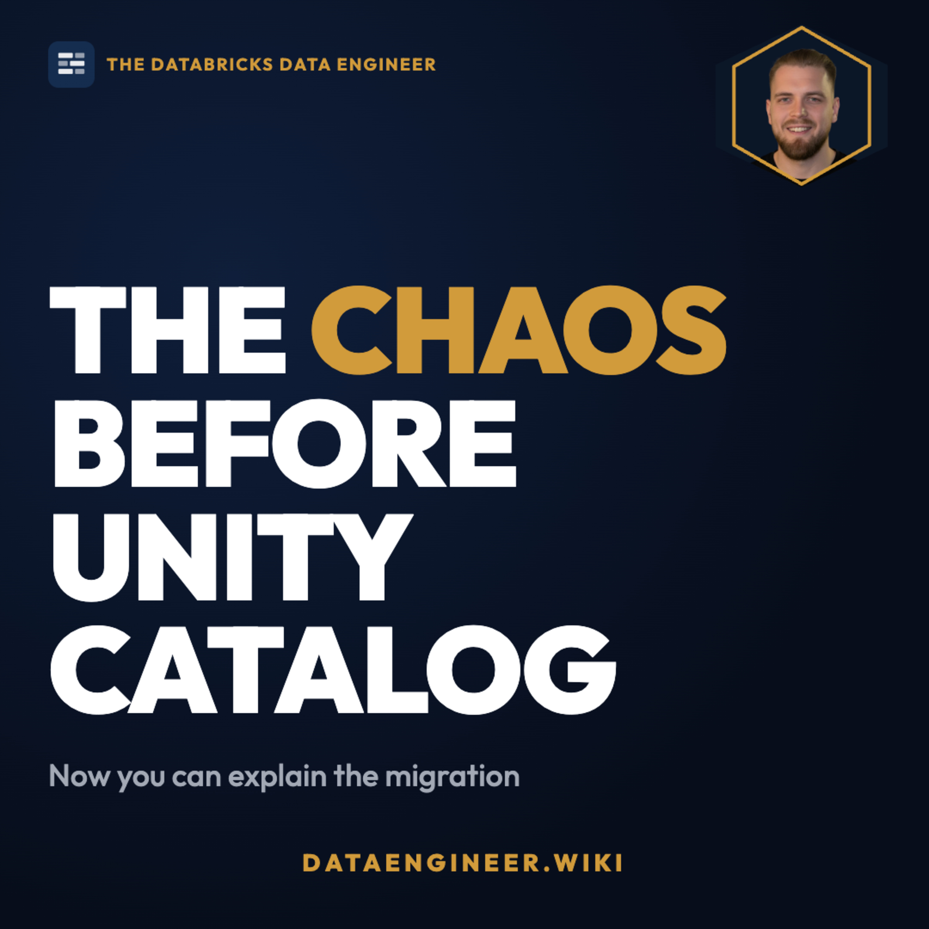 Why Unity Catalog exists: the Databricks governance chaos it was built to end episode artwork