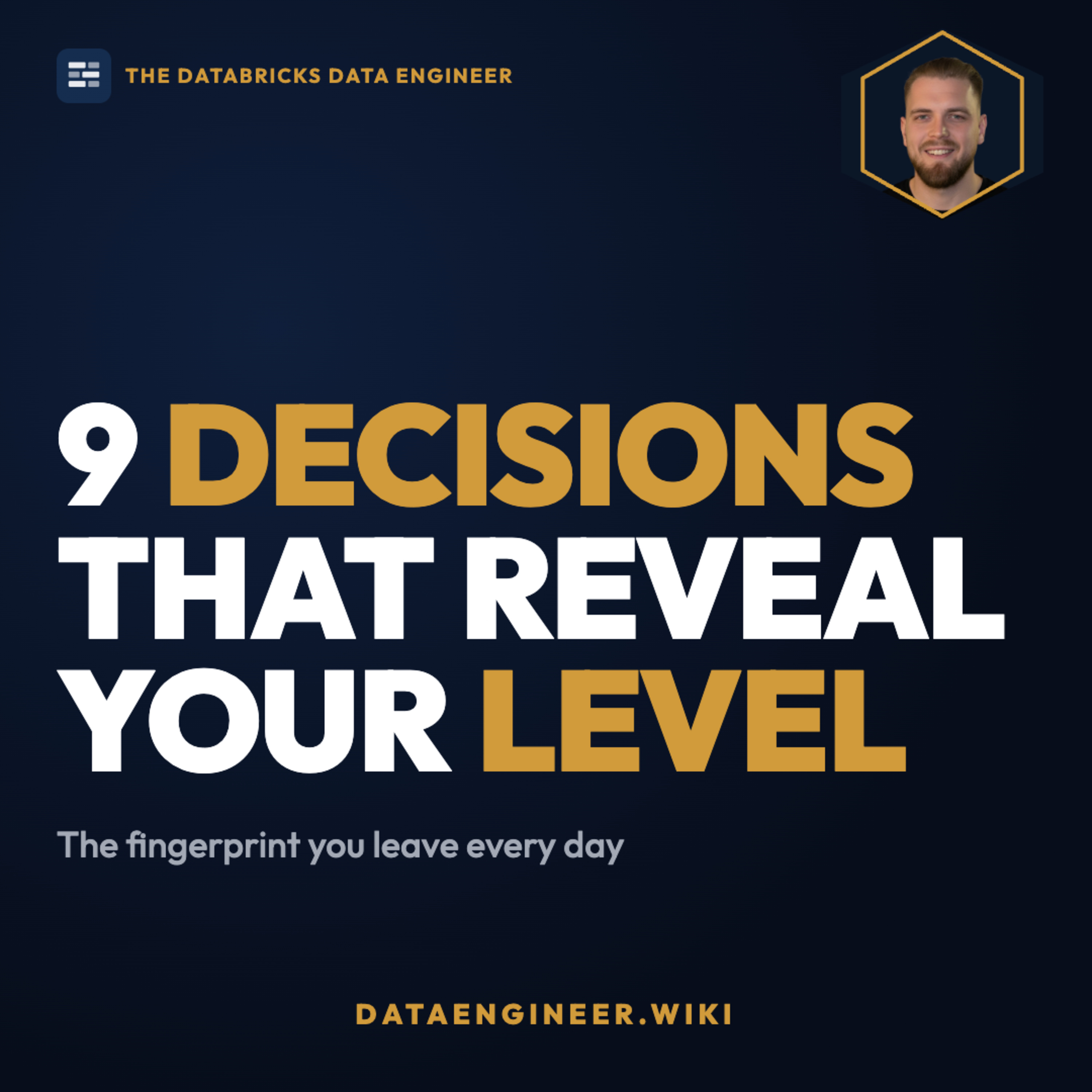 9 Databricks decisions that reveal your real seniority (and one that only looks senior)