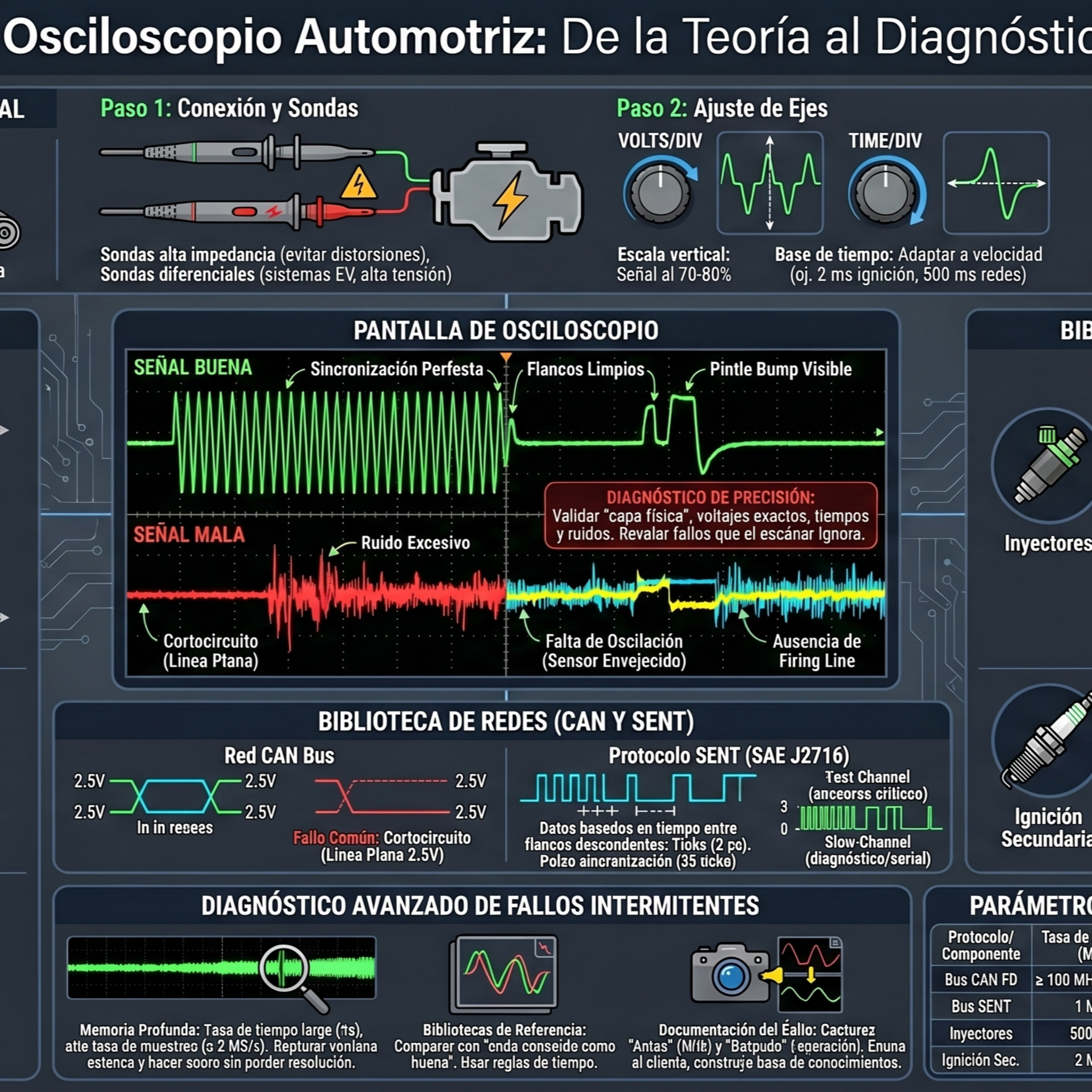 Diagnóstico de Sensores con Multímetro y Osciloscopio episode artwork