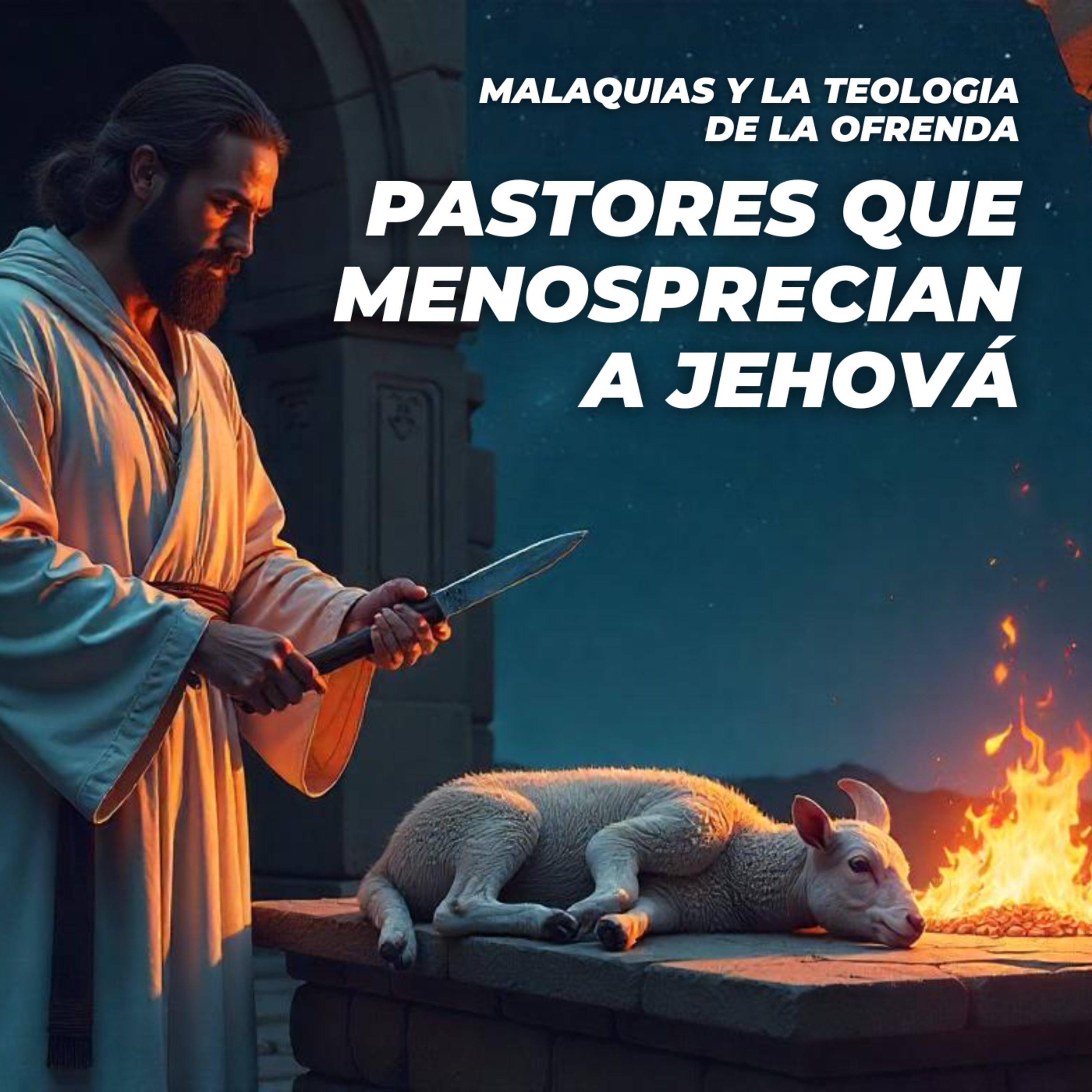 #422 - 🇪🇸 Pastores que menosprecian a Jehová (Malaquías 1:1-10) - La teologia de la ofrenda en Malaquías 1/4 episode artwork