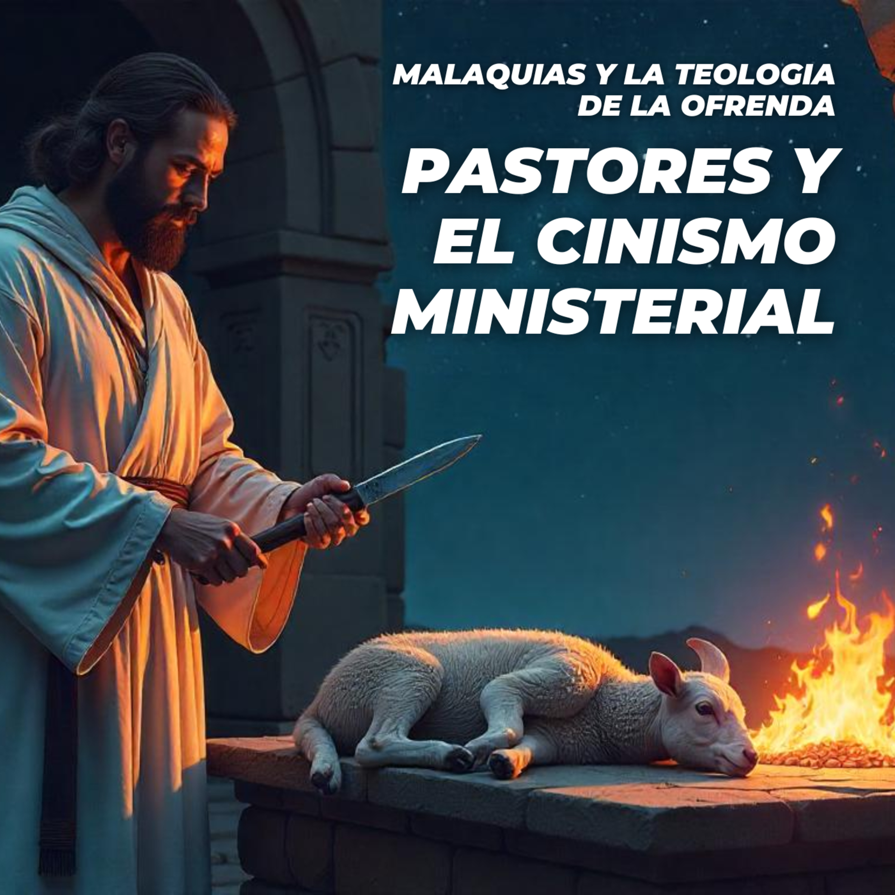 #423 - 🇪🇸 Pastores y el cinismo ministerial (Malaquías 1:10-2:15) - La teologia de la ofrenda en Malaquías 2/4 episode artwork