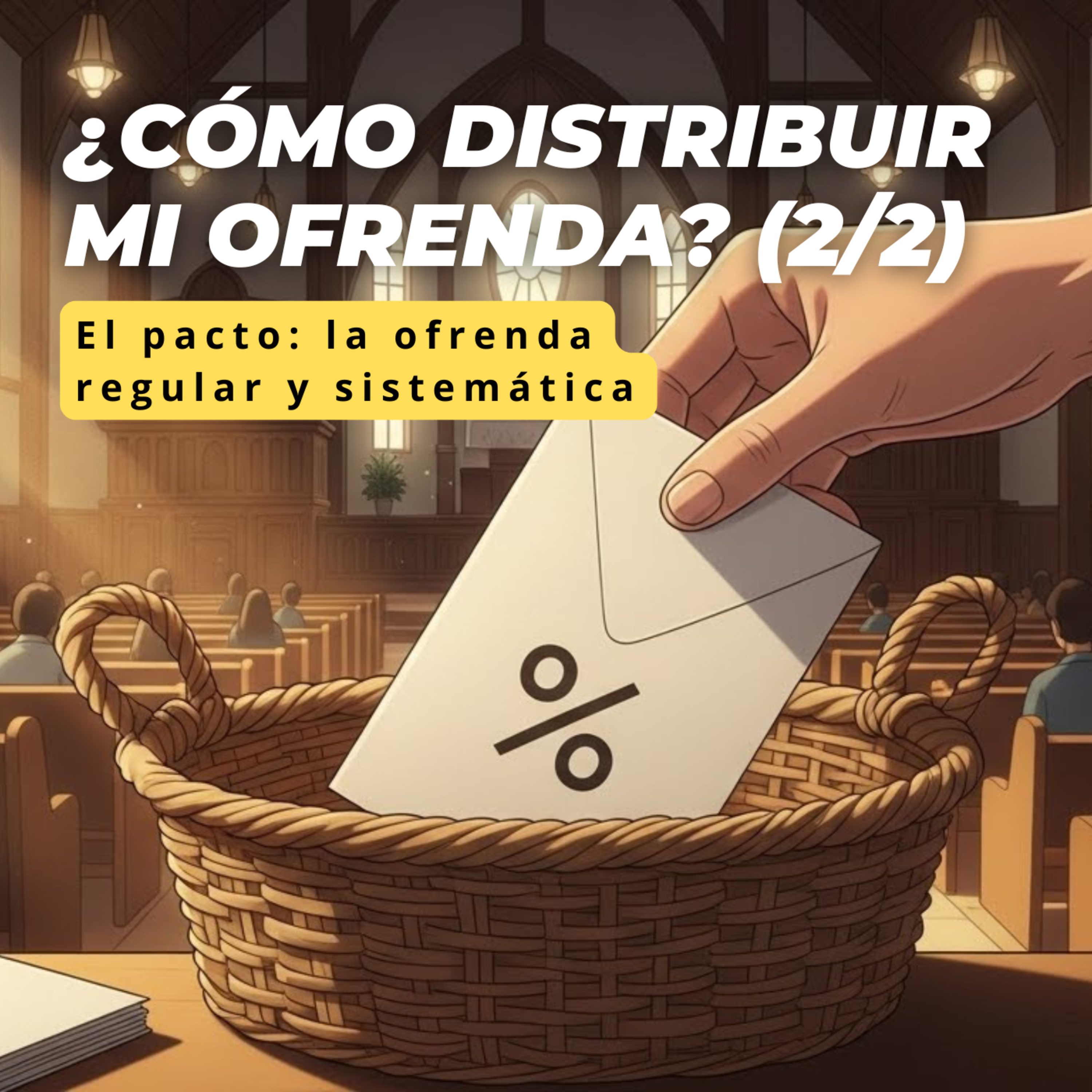 #490 - 🇪🇸 ¿Cómo distribuir mi ofrenda? El pacto (ofrenda regular y sistemática) 2/2 episode artwork