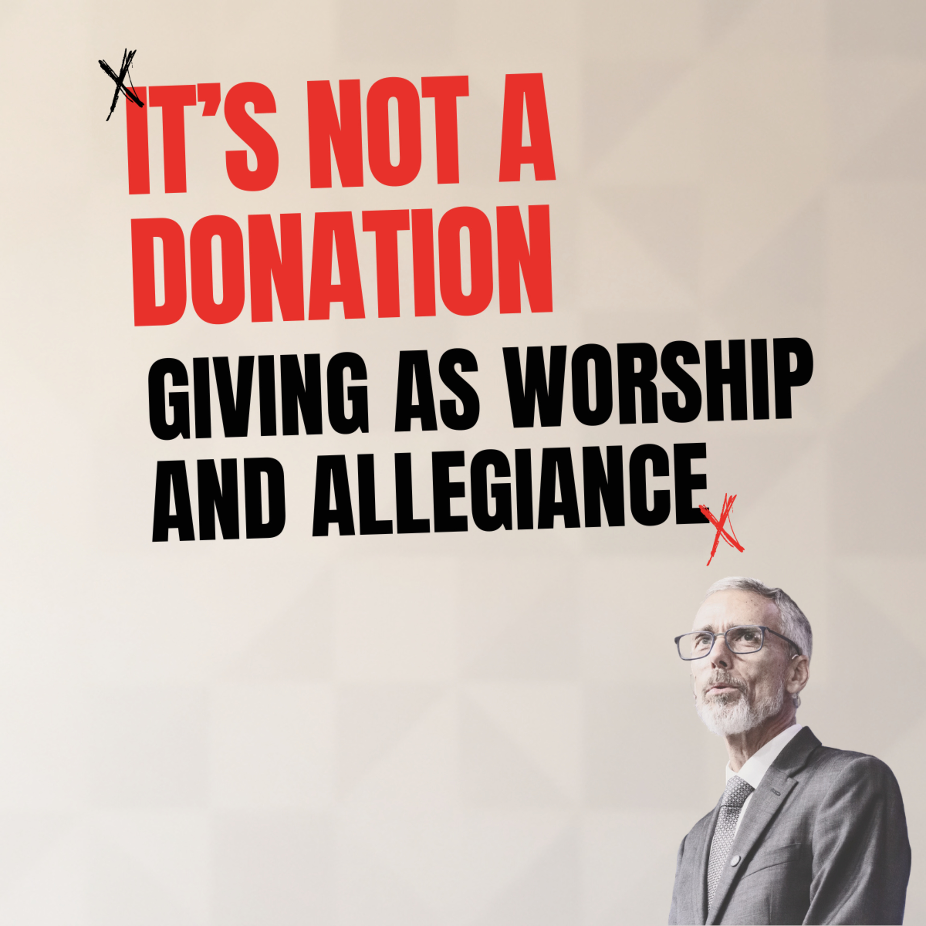 #492 - 🇬🇧 It's Not a Donation - Giving as Worship and Allegiance episode artwork
