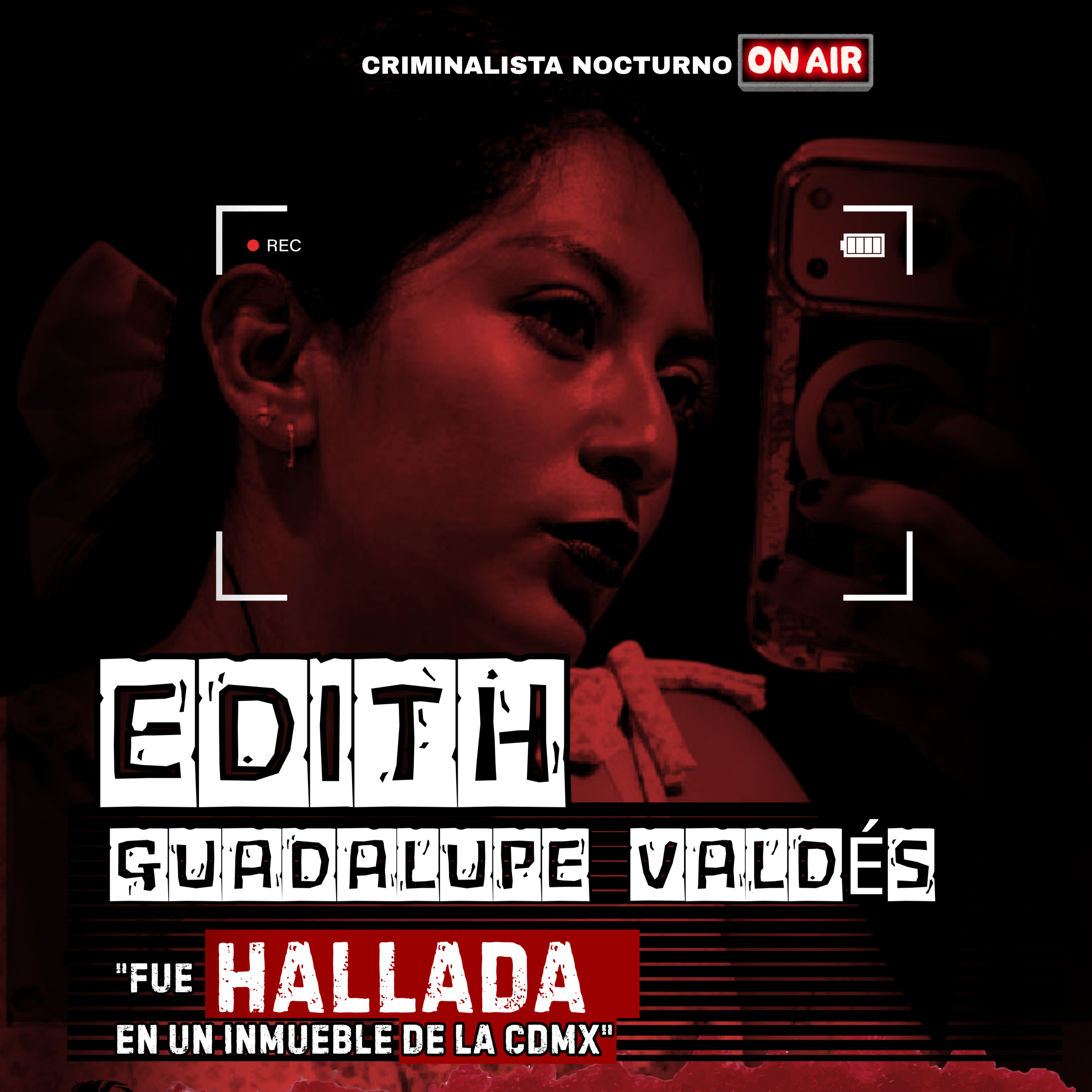 El caso de Edith Guadalupe Valdés "Fue hallada en un inmueble de la CDMX" | Criminalista Nocturno