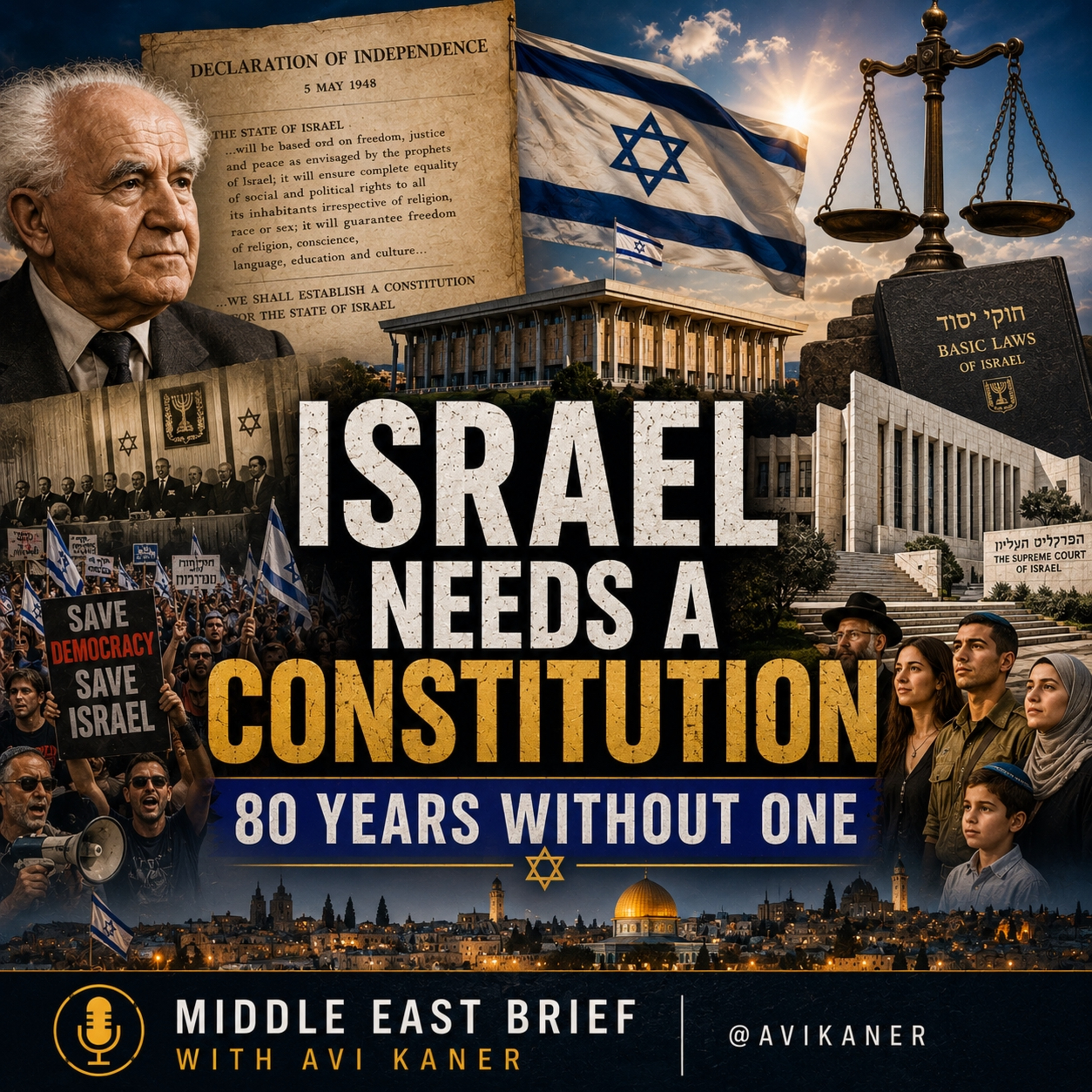 Israel Needs a Constitution episode artwork