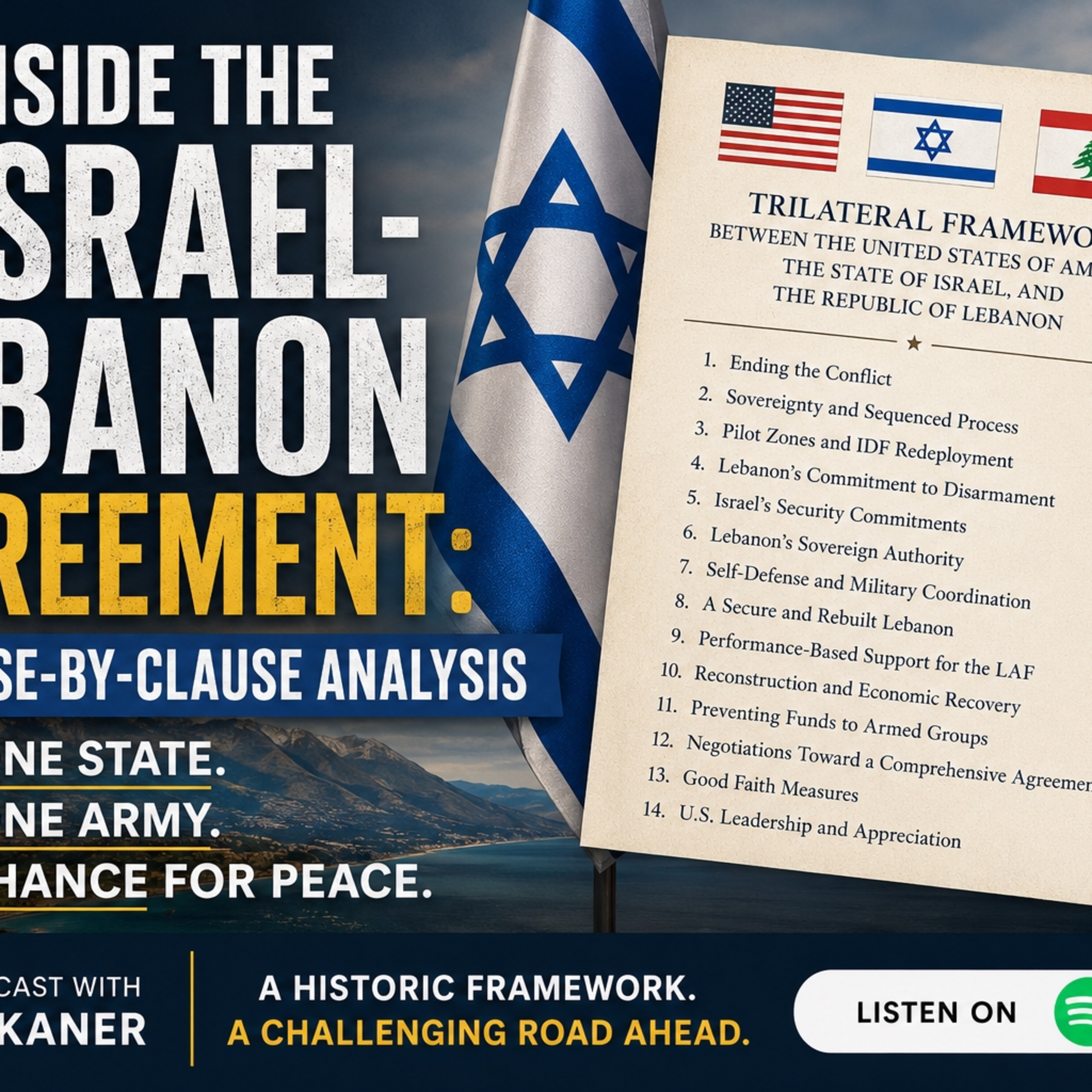 Inside the Israel-Lebanon Agreement: A Clause-by-Clause Analysis episode artwork