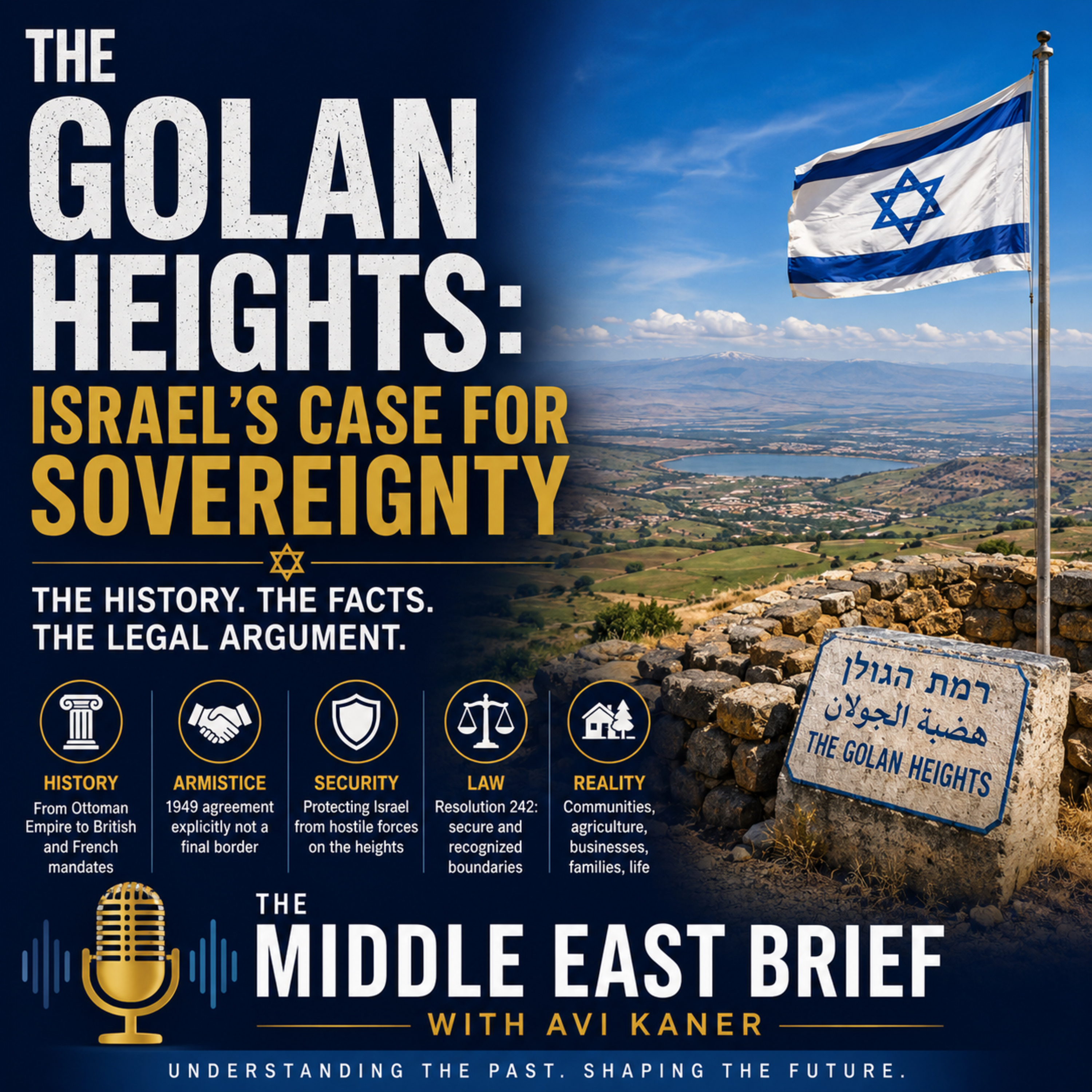 The Golan Heights: Israel's Case for Sovereignty episode artwork