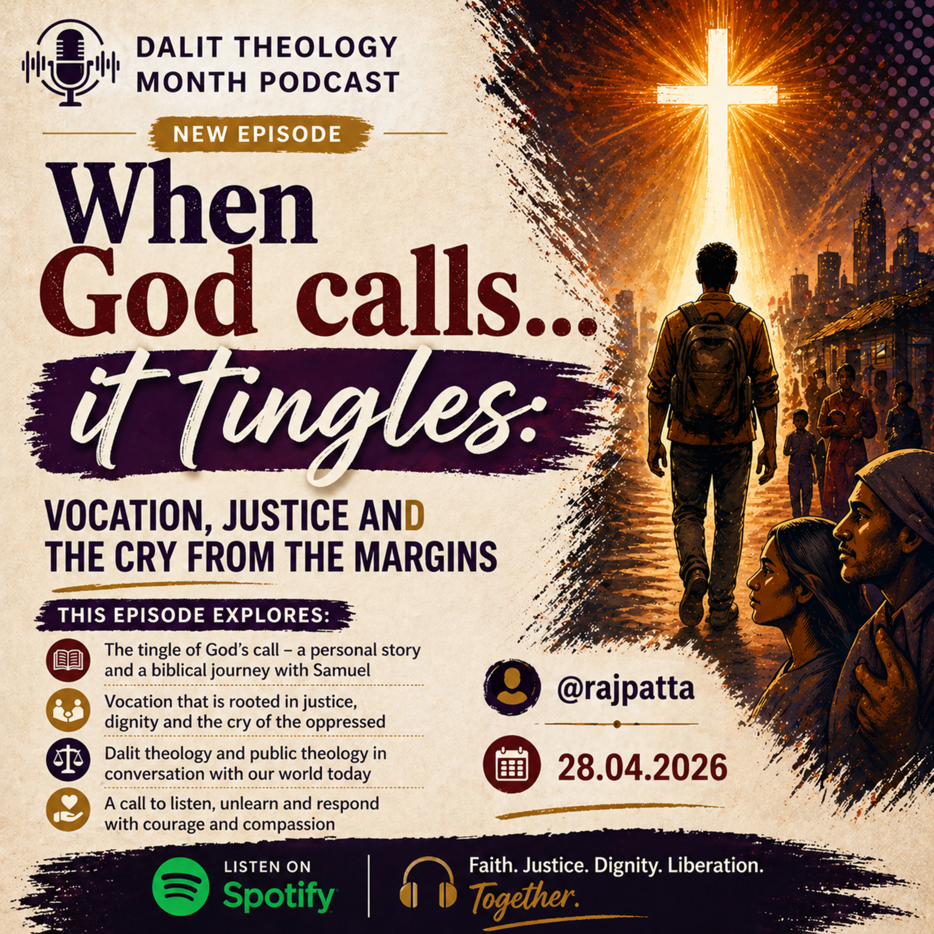 When God calls... it tingles: Vocation, justice and a cry from the margins episode artwork