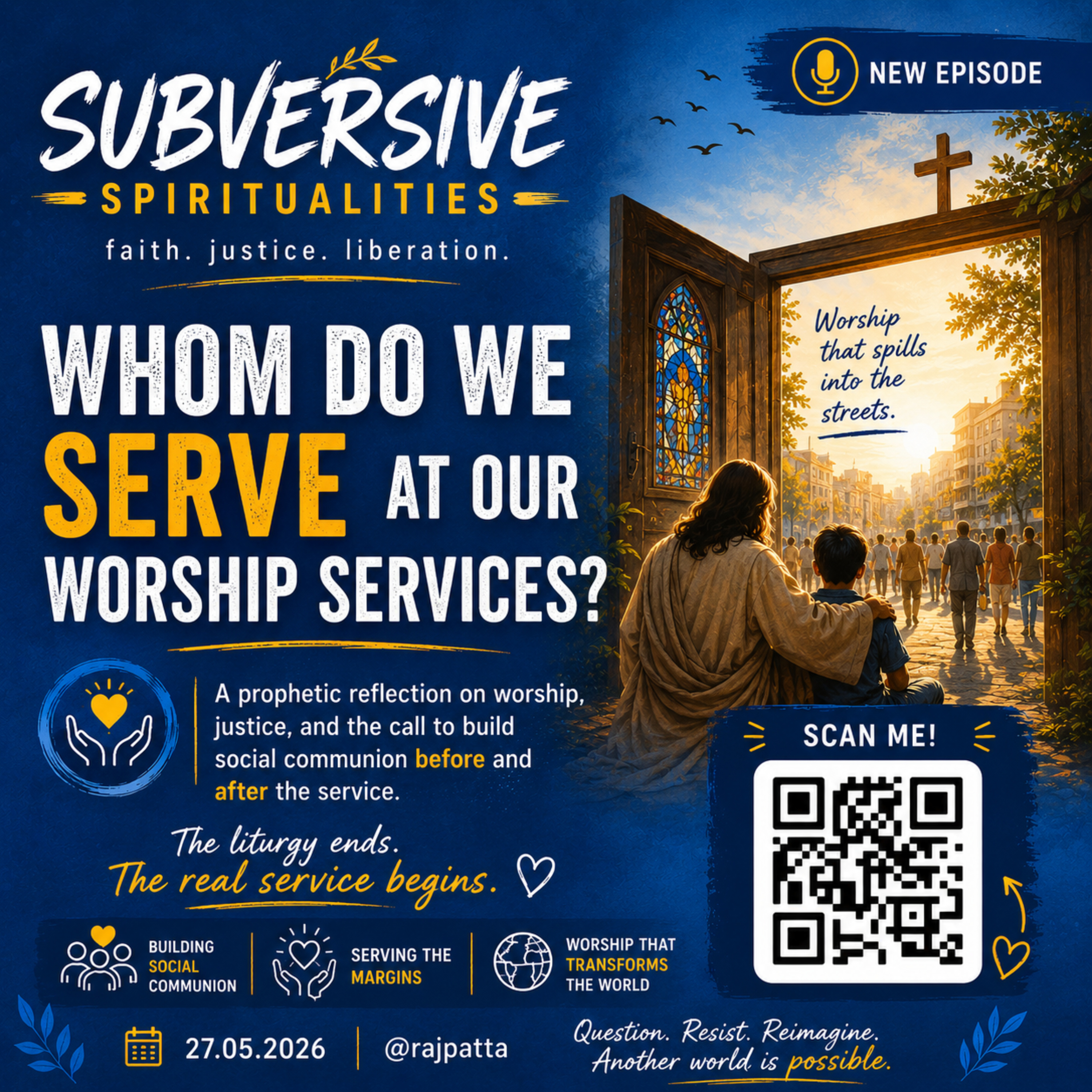 Whom do we serve at our worship services?  episode artwork