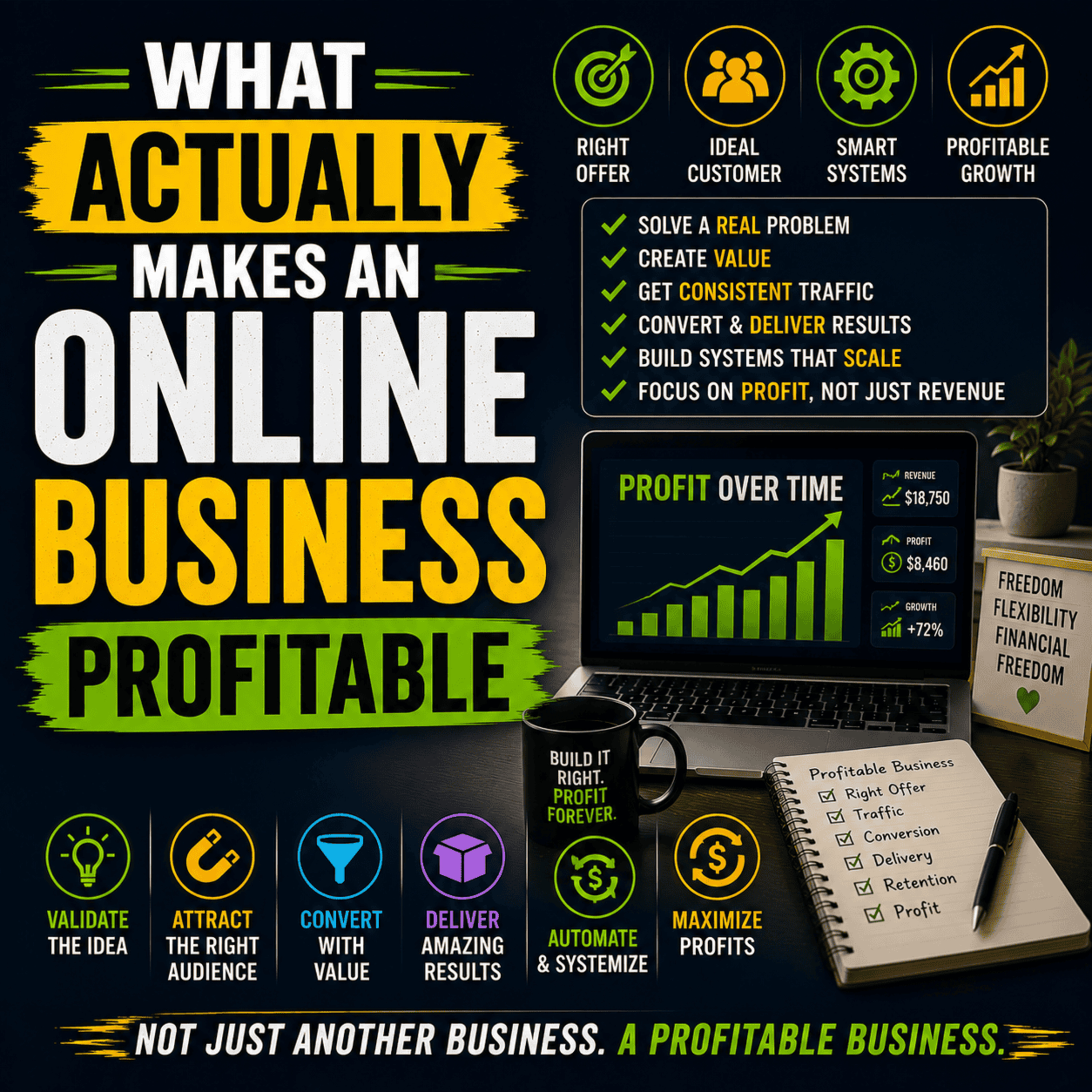 What Actually Makes an Online Business Profitable episode artwork