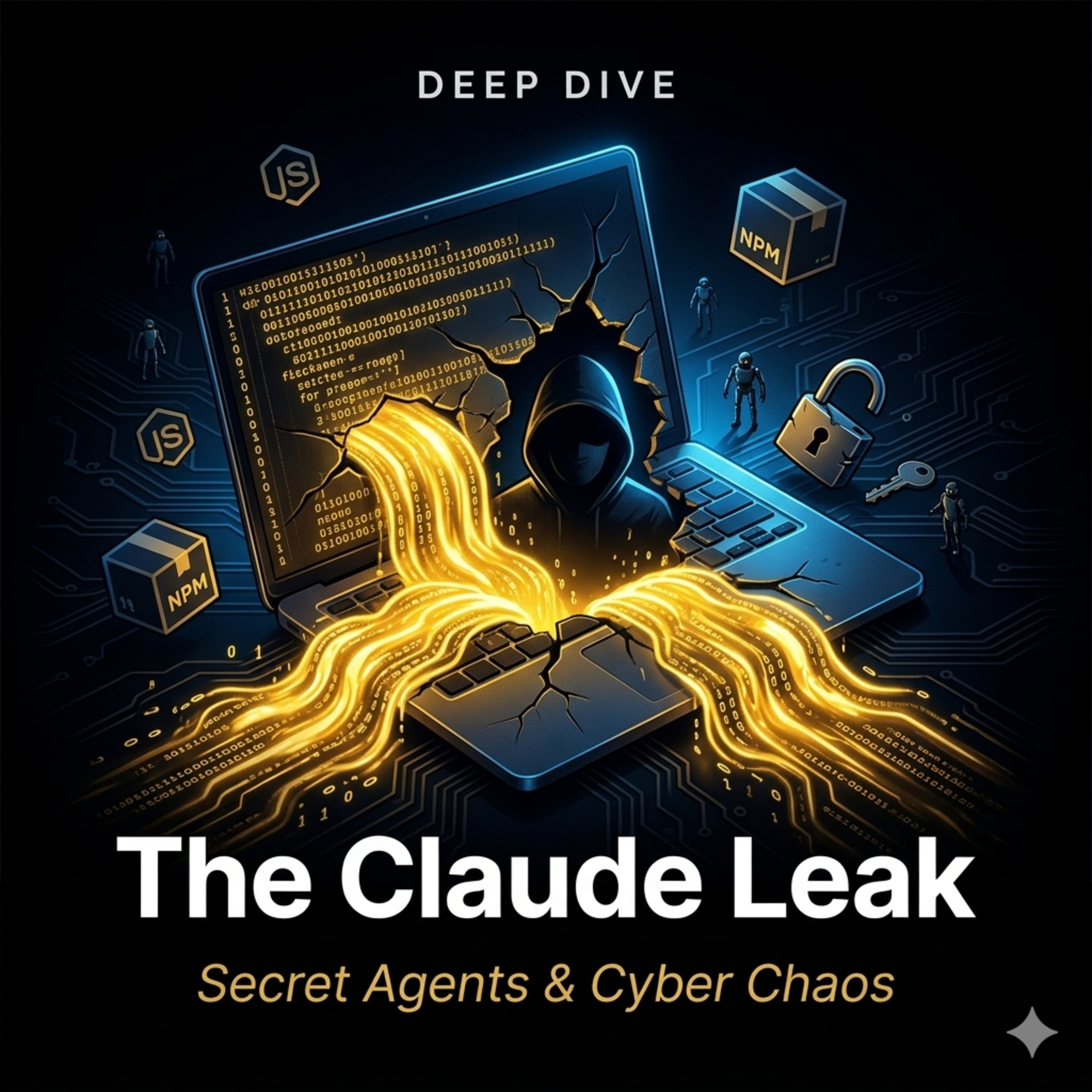 The Claude Leak: Secret Agents & Cyber Chaos episode artwork