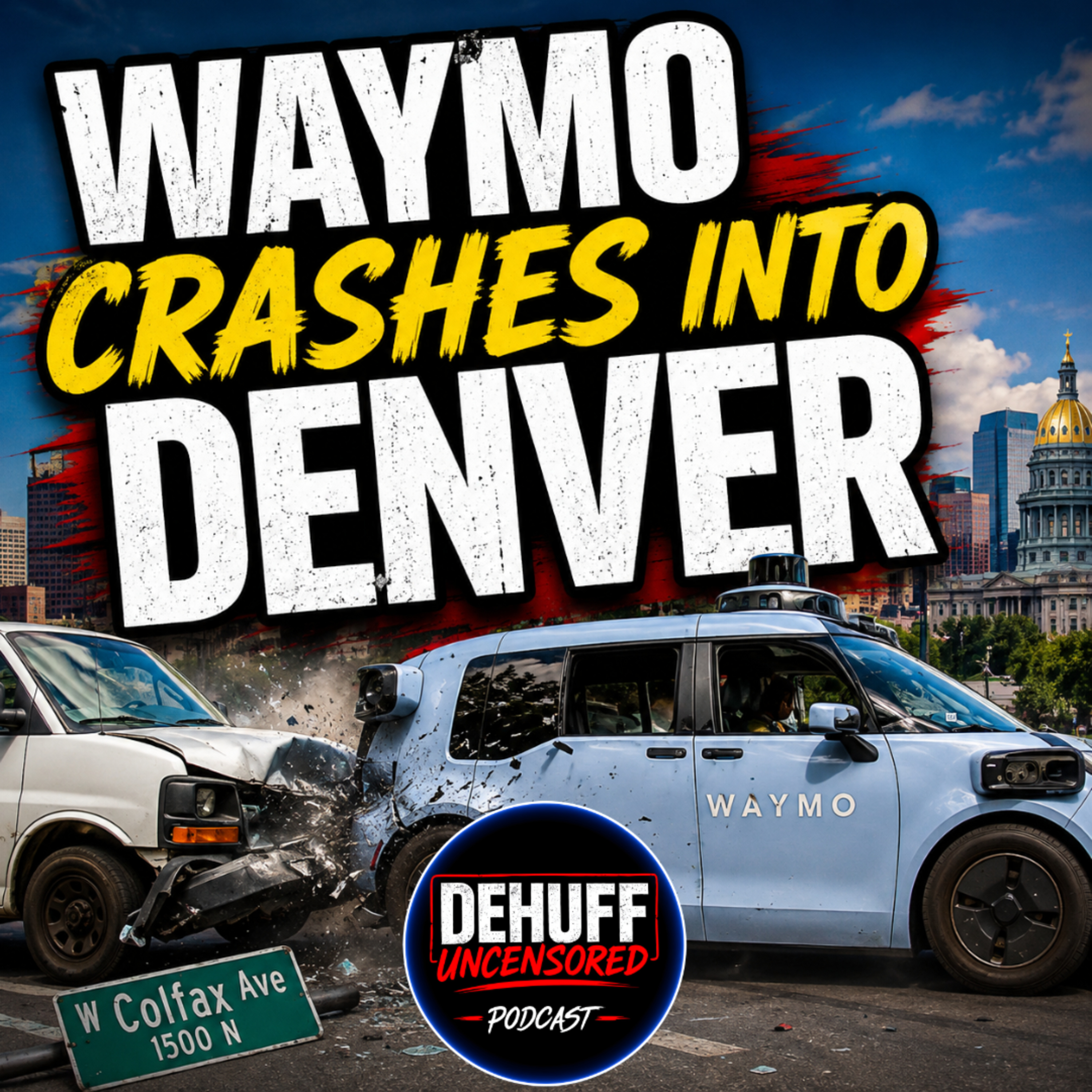 Waymo crashes into Denver episode artwork