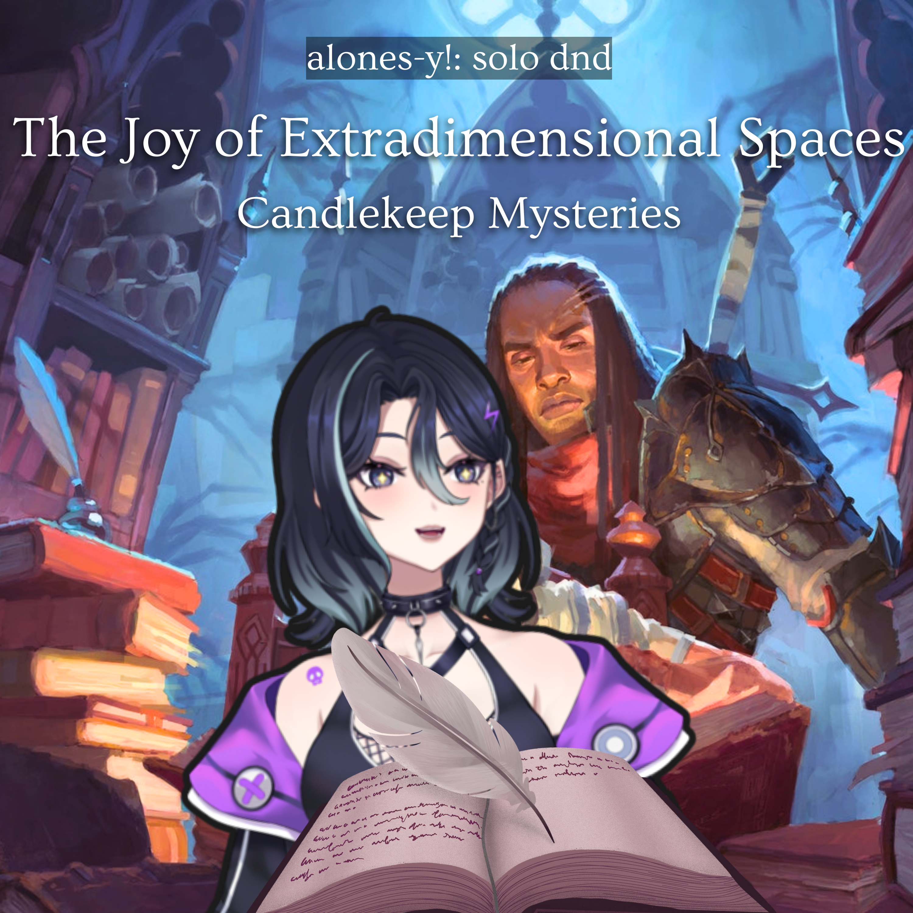 Exploring Extradimensional Spaces (TJoES #2) | Ep. 5 Alonesy! [solo dnd: candlekeep mysteries] episode artwork