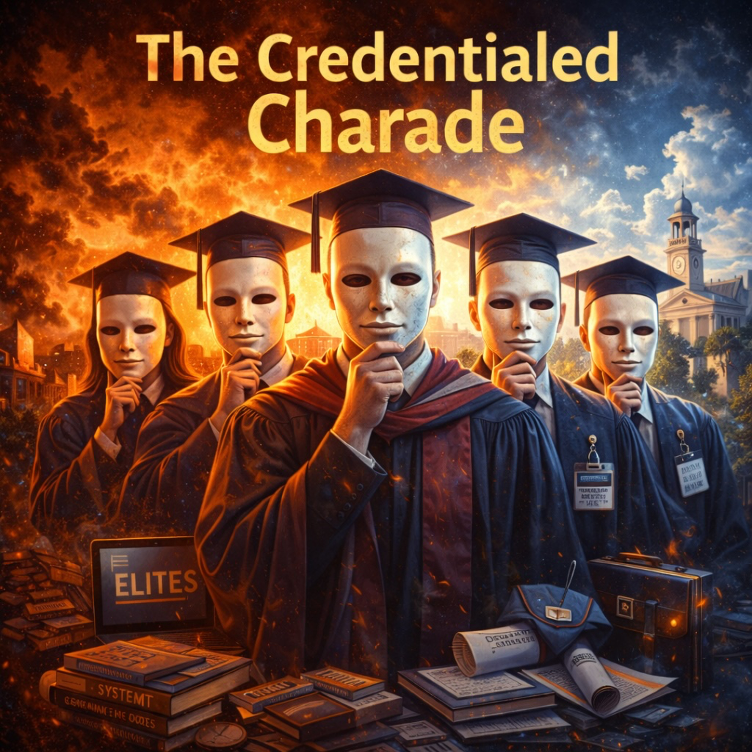 The Credentialed Charade  episode artwork