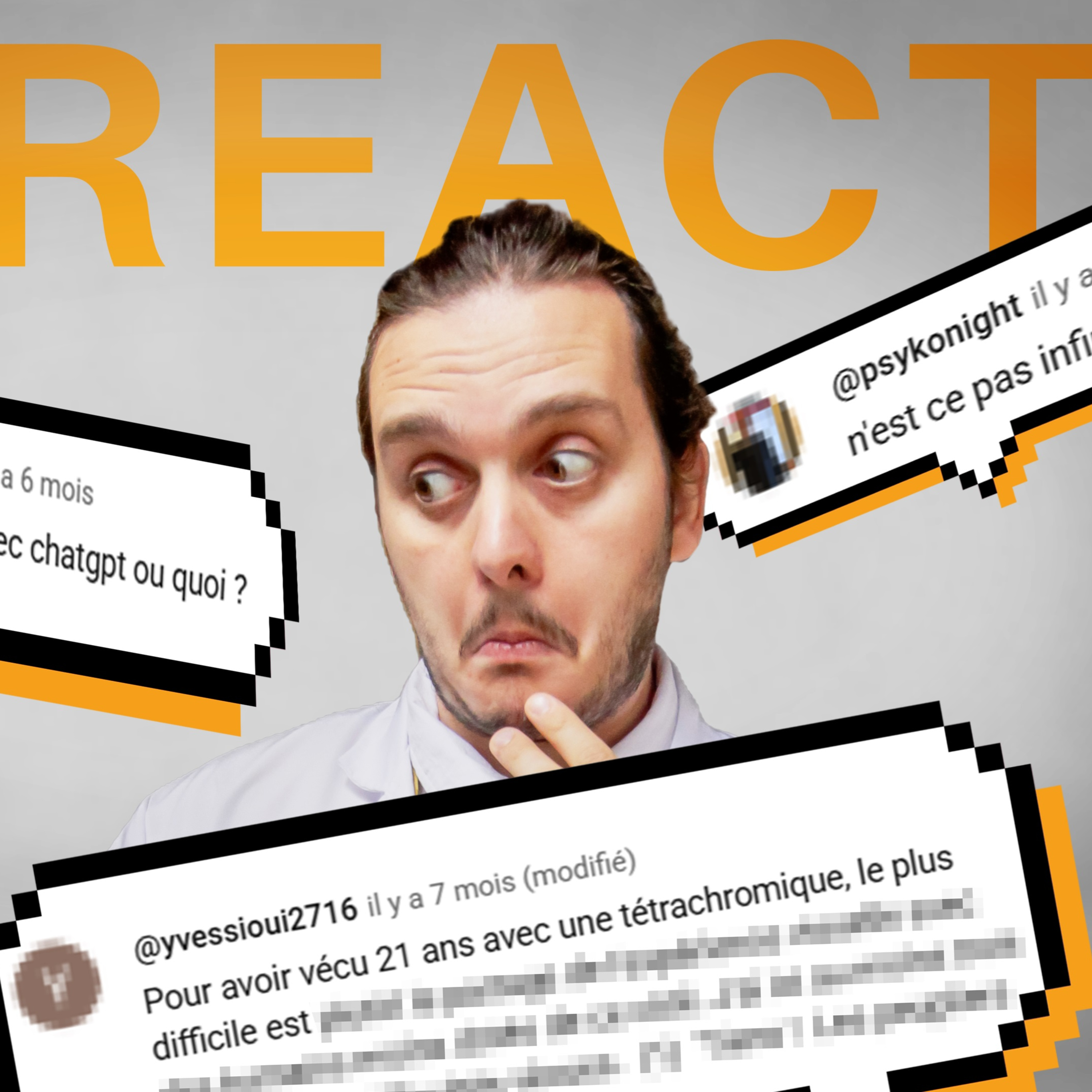 React à vos commentaires : avez-vous la vision ? episode artwork