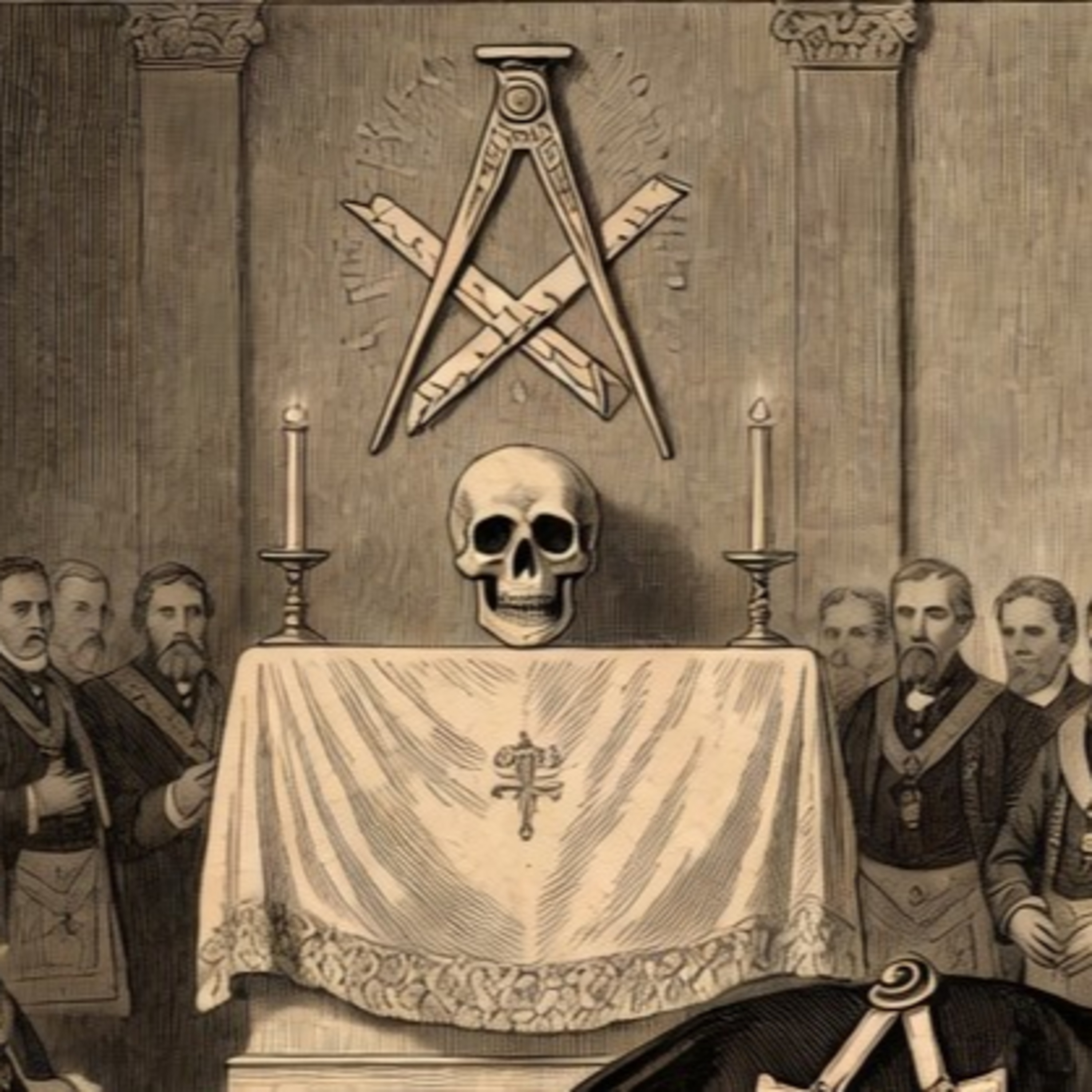 Masonic Funeral Service: The Complete Ancient Ritual – A Solemn Audio Experience of Brotherhood, Immortality & the Celestial Lodge episode artwork