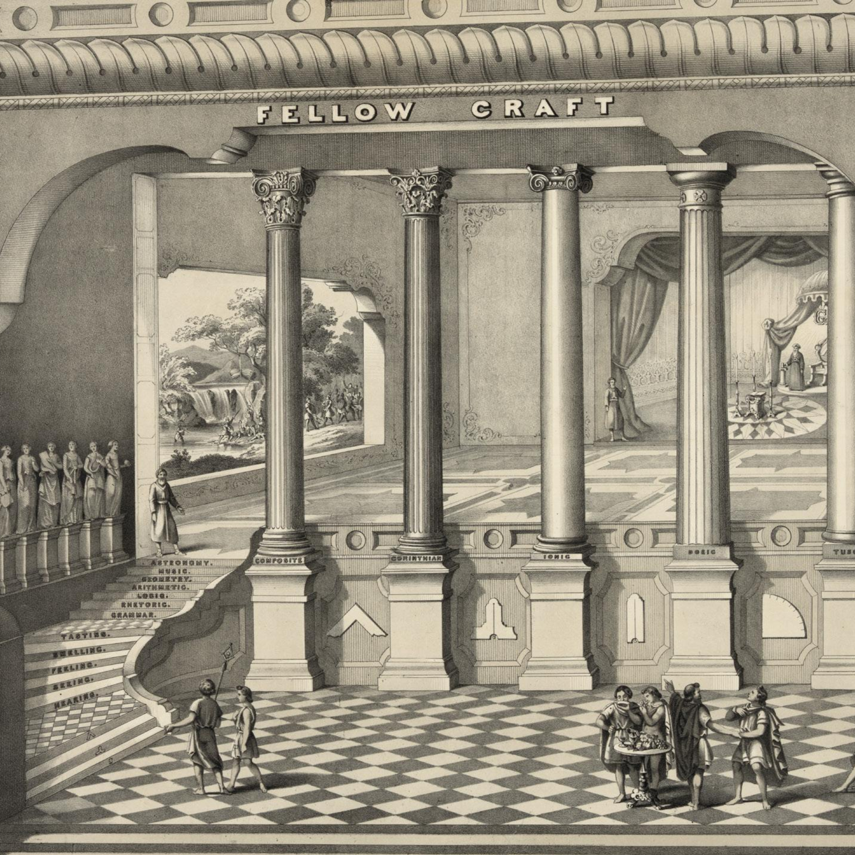 Fellow Craft Degree: Winding Stairs, Pillars & Middle Chamber episode artwork