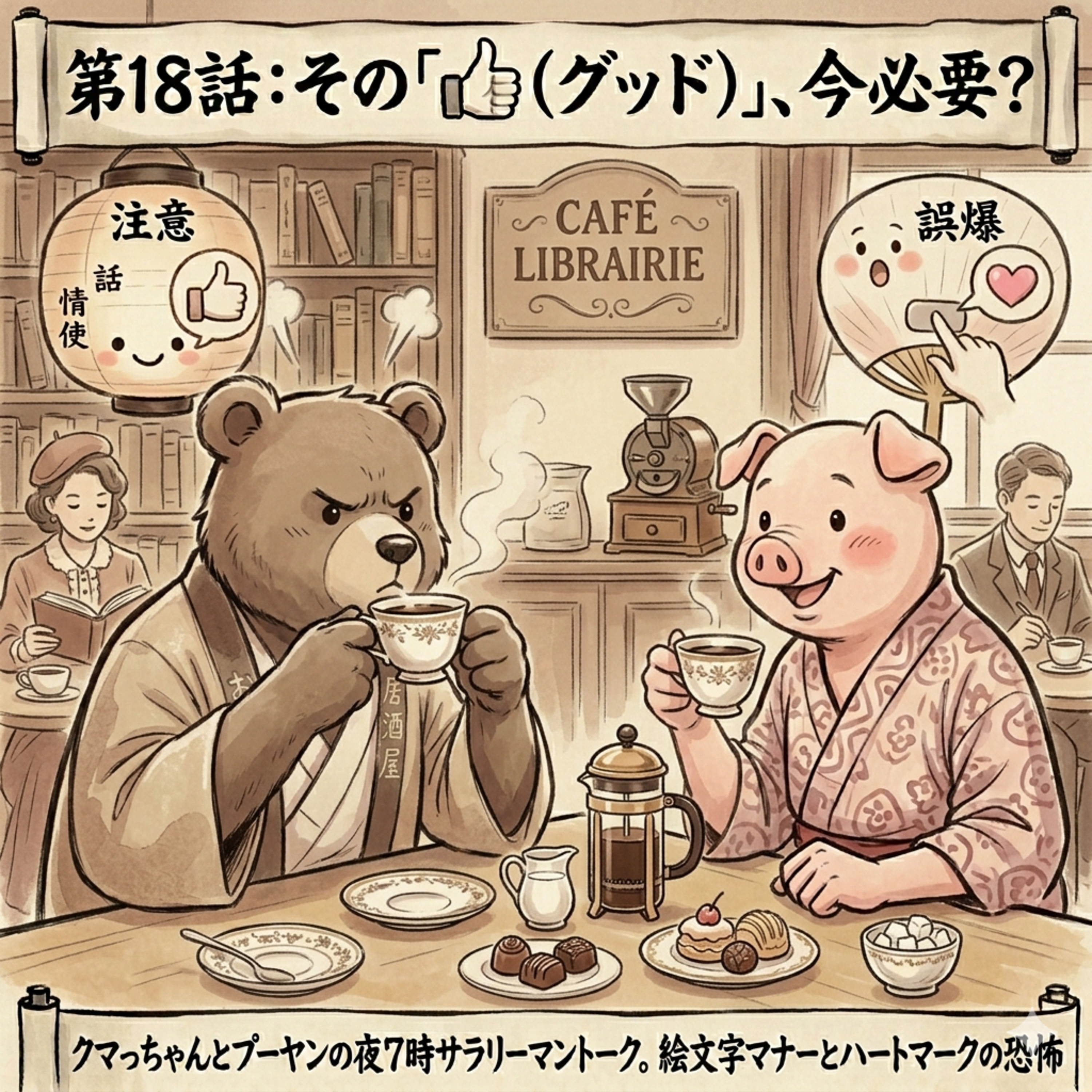18話目：チャット文化の罠。注意後の「👍」はアリかナシか？絵文字マナーを考える episode artwork