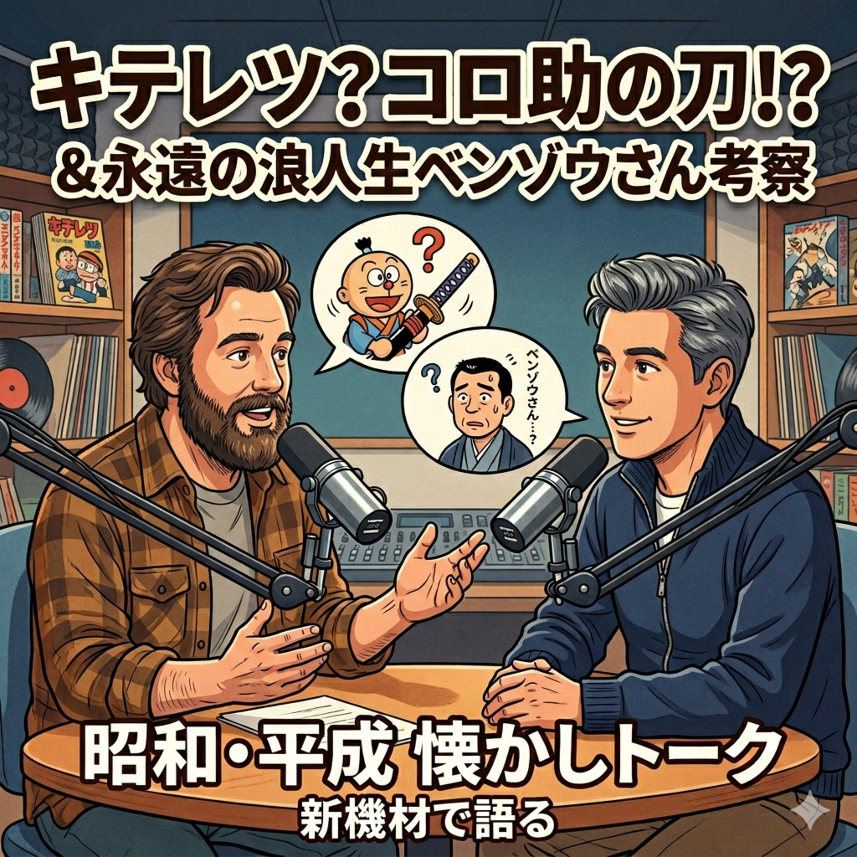 28話目：武士道とハイテクの融合？コロ助のローラー刀問題と、令和に生きるベンゾウさんの是非 episode artwork
