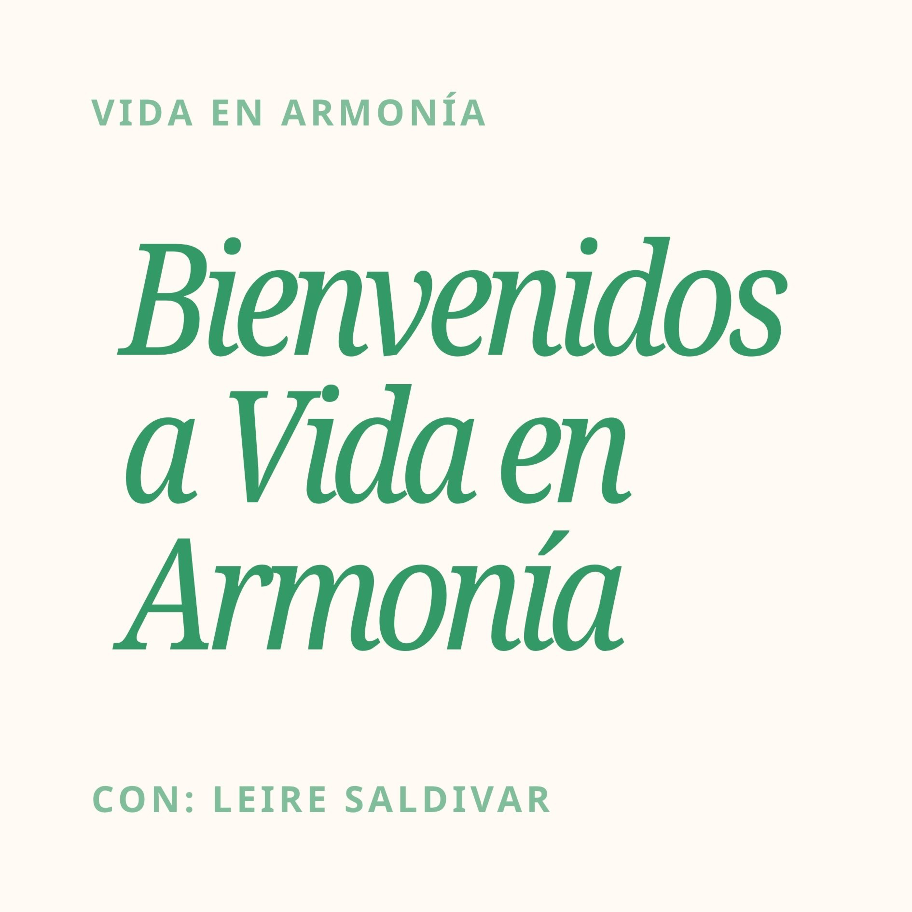 Portada de Vida en Armonía