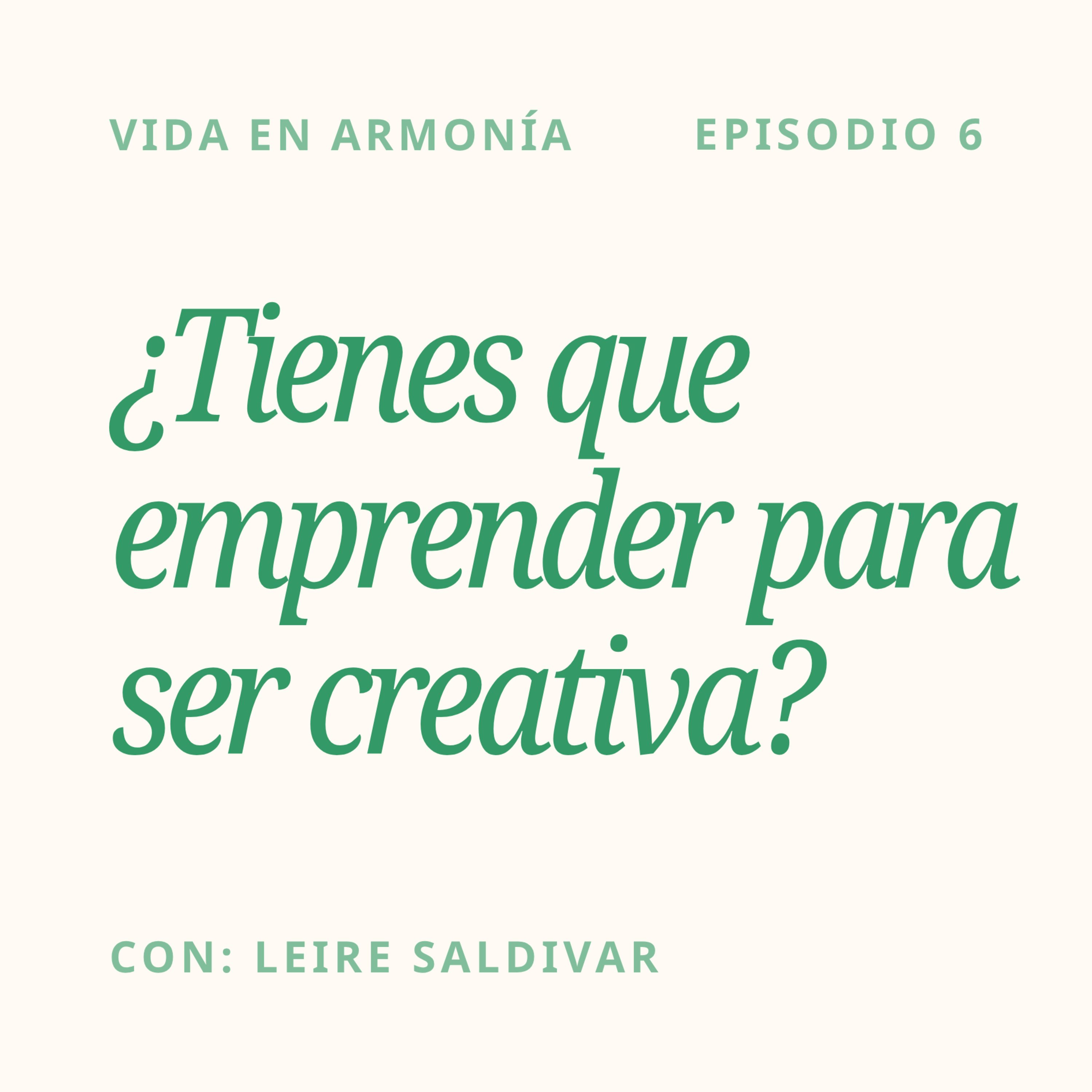 Portada de Vida en Armonía