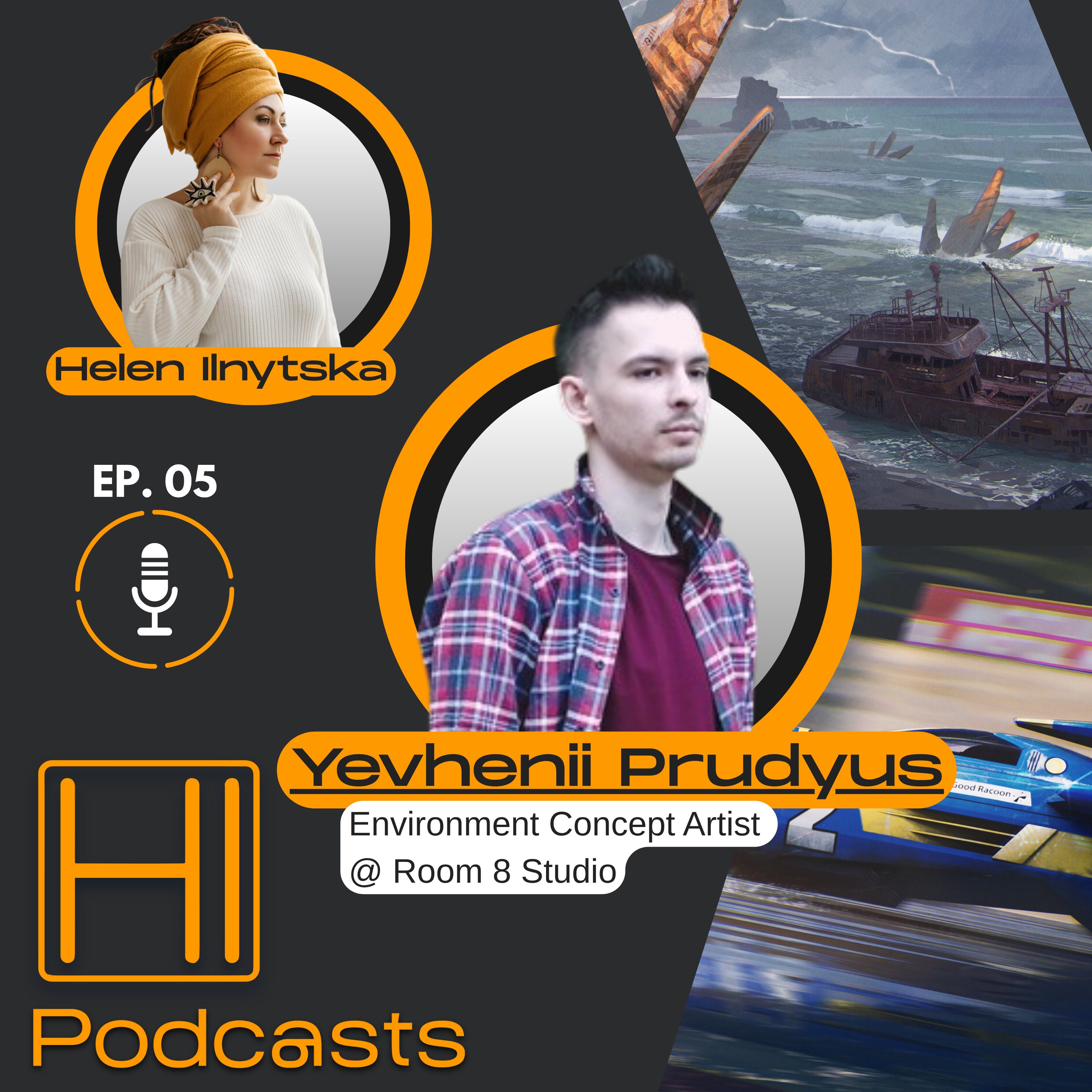 HI Podcasts #05 — Yevhenii Prudyus — Ментор, YouTube і багато практики episode artwork
